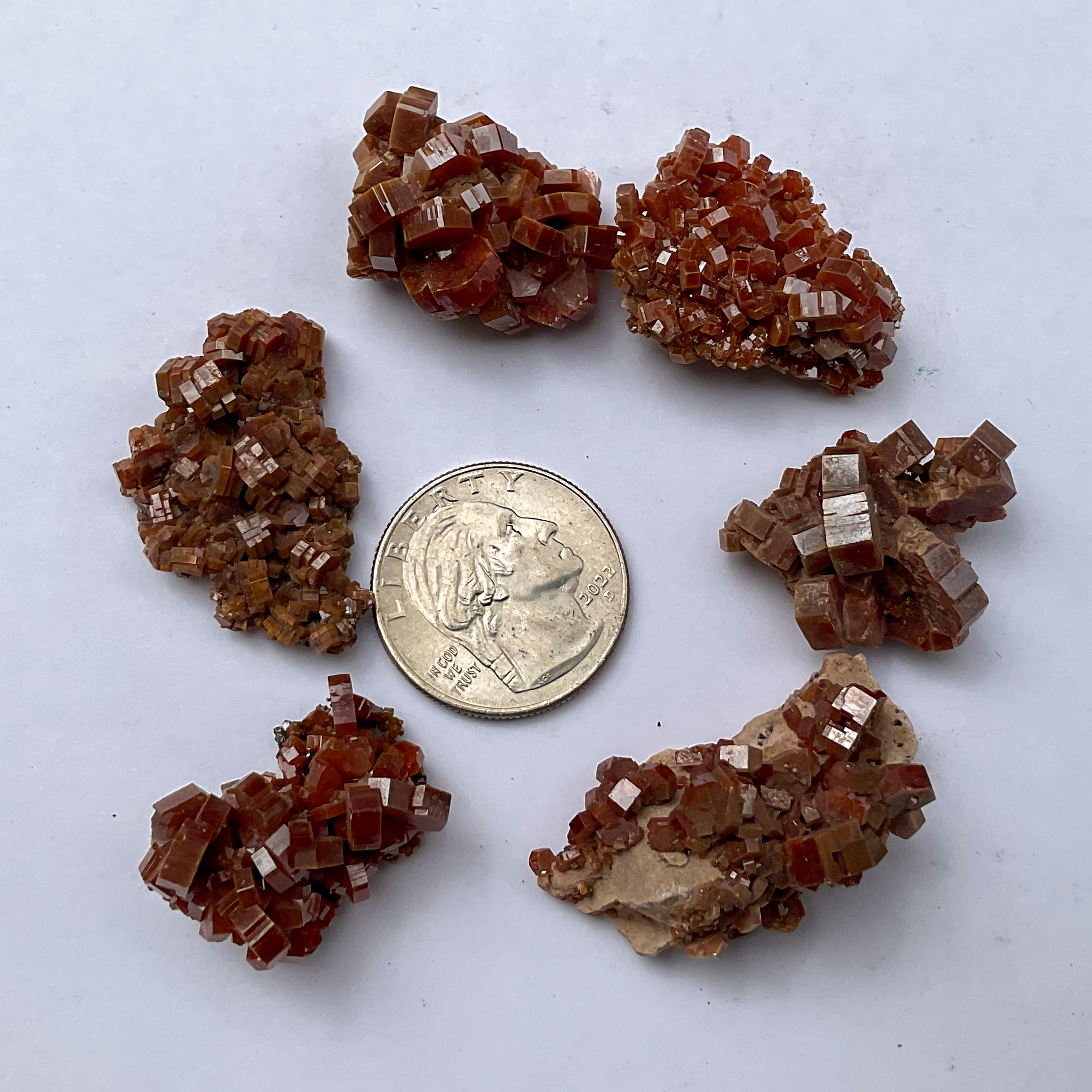 Crystal Clusters in Vanadinite