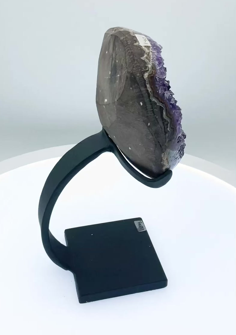 Amethyst Cluster On Display Stand | Wholesale LOT #03