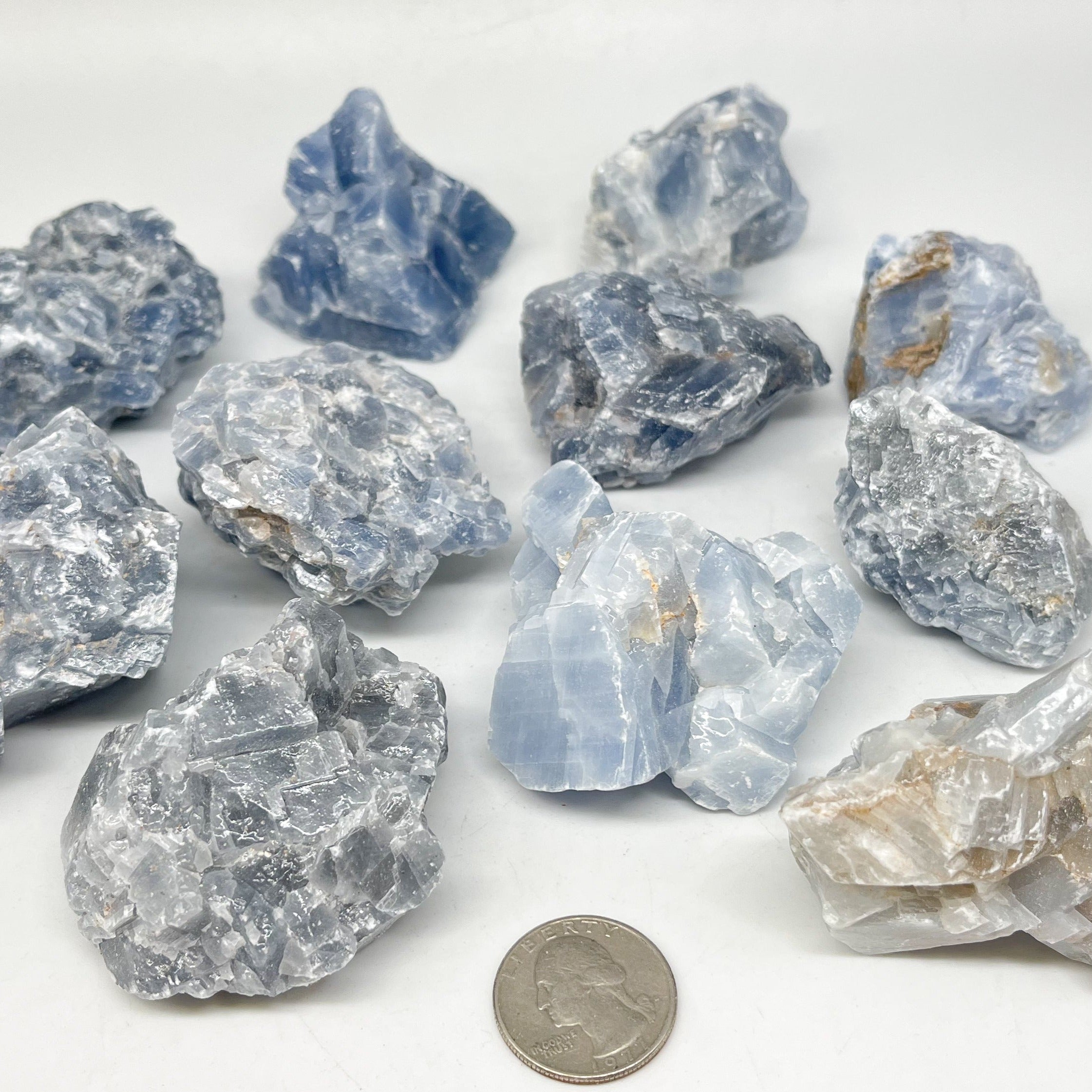 Blue Calcite Crystal - Raw | Wholesale