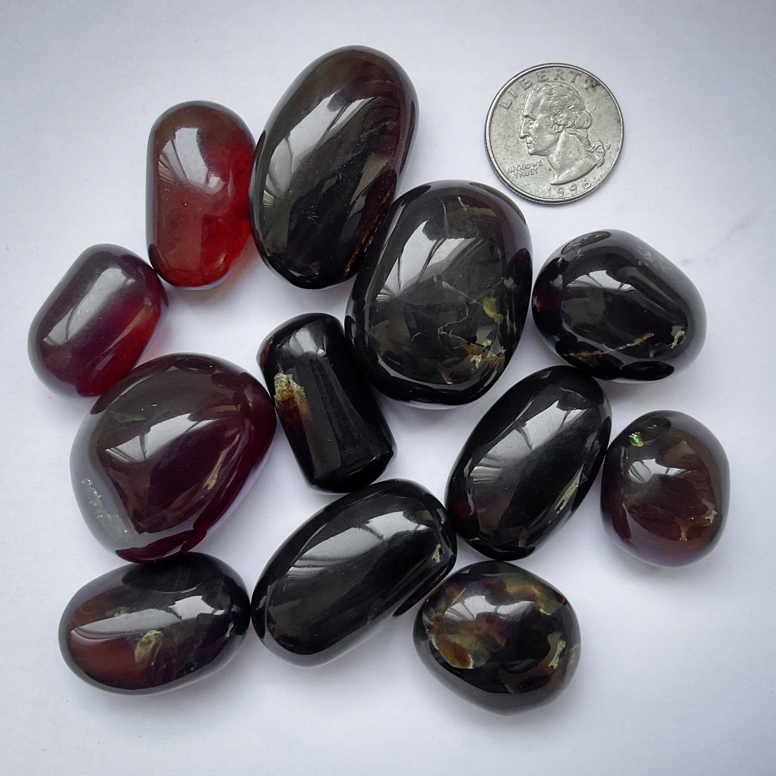 Amber Tumbled Stones | Wholesale