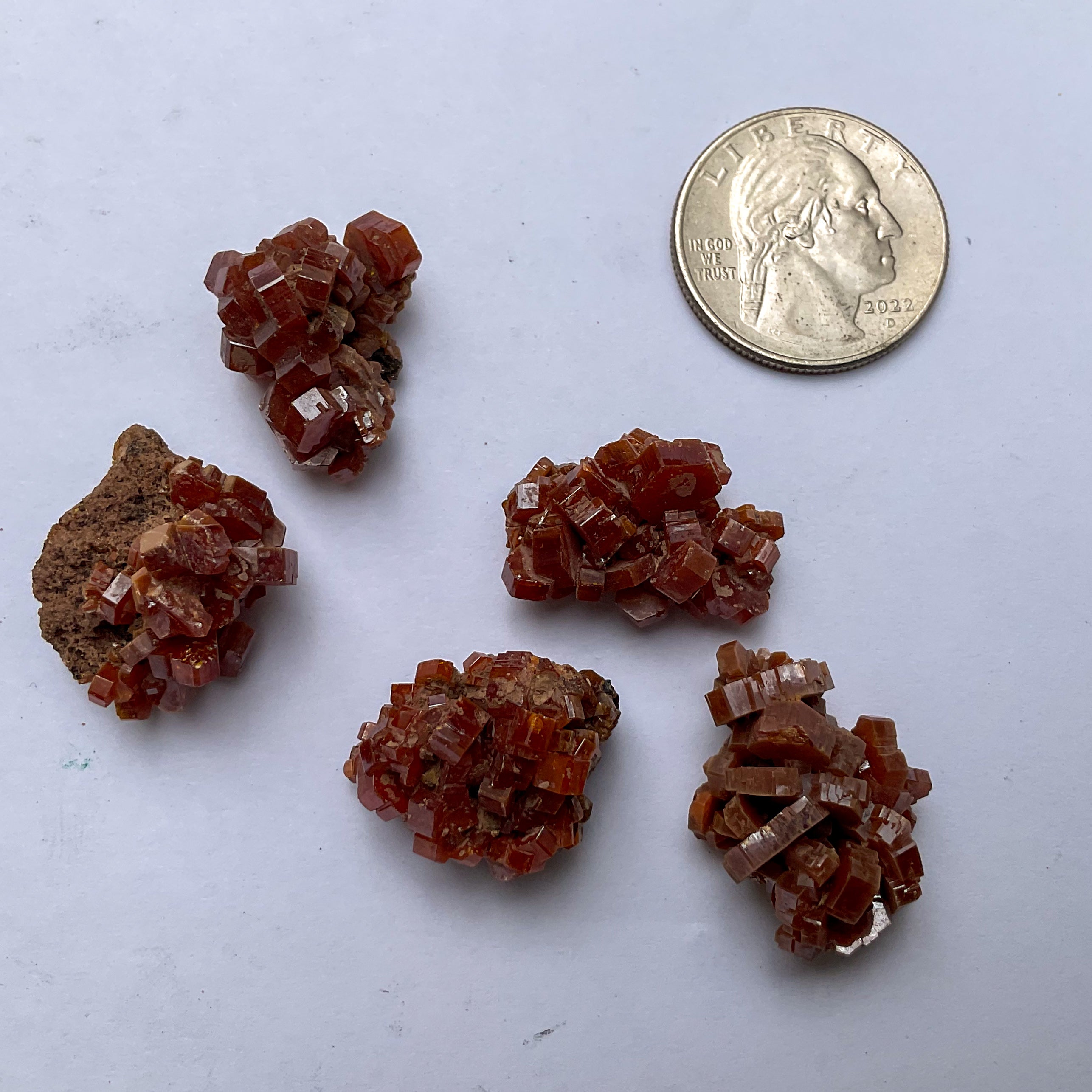 Crystal Clusters in Vanadinite