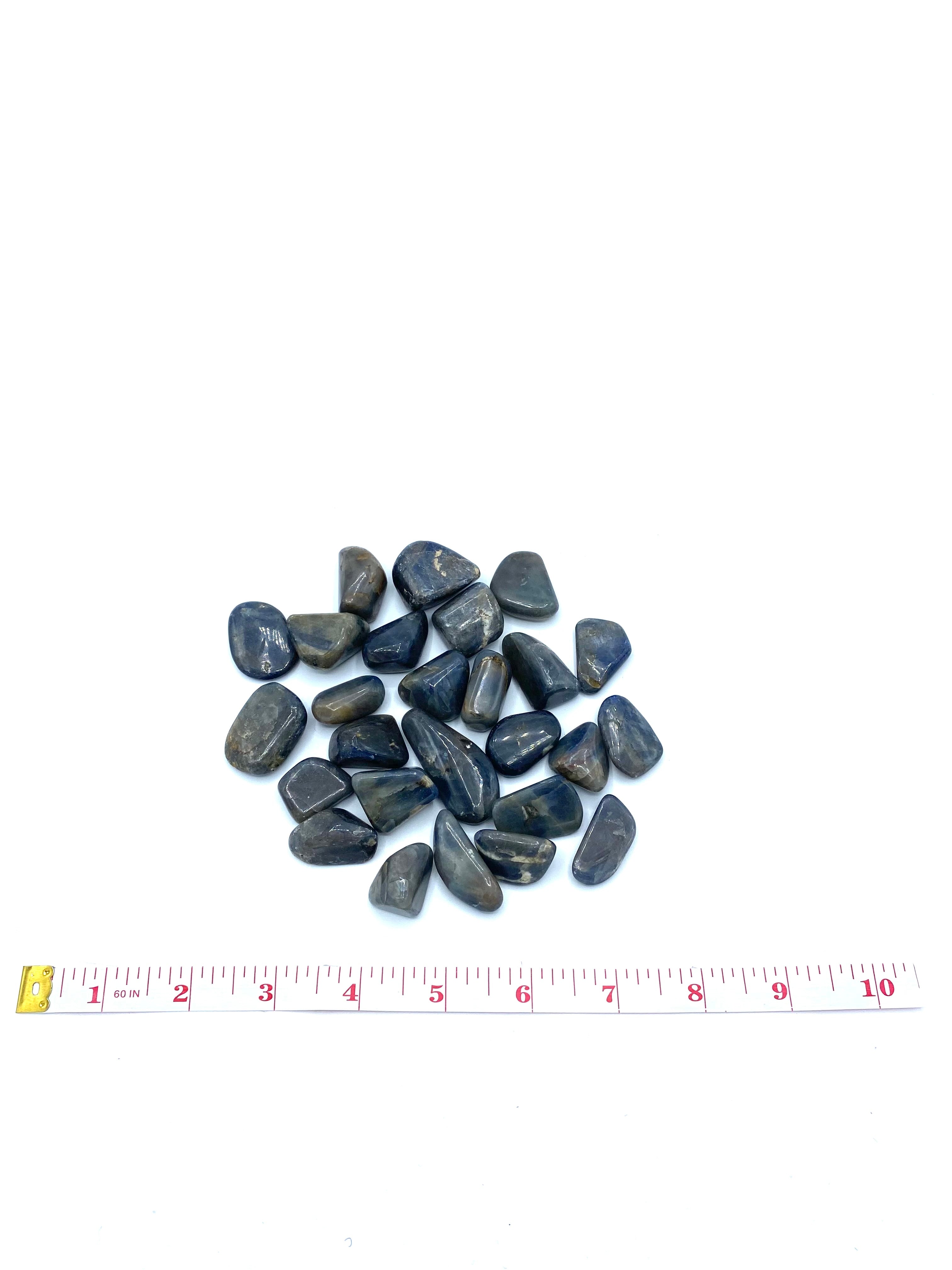 Blue Sapphire Tumbled Stones | Wholesale