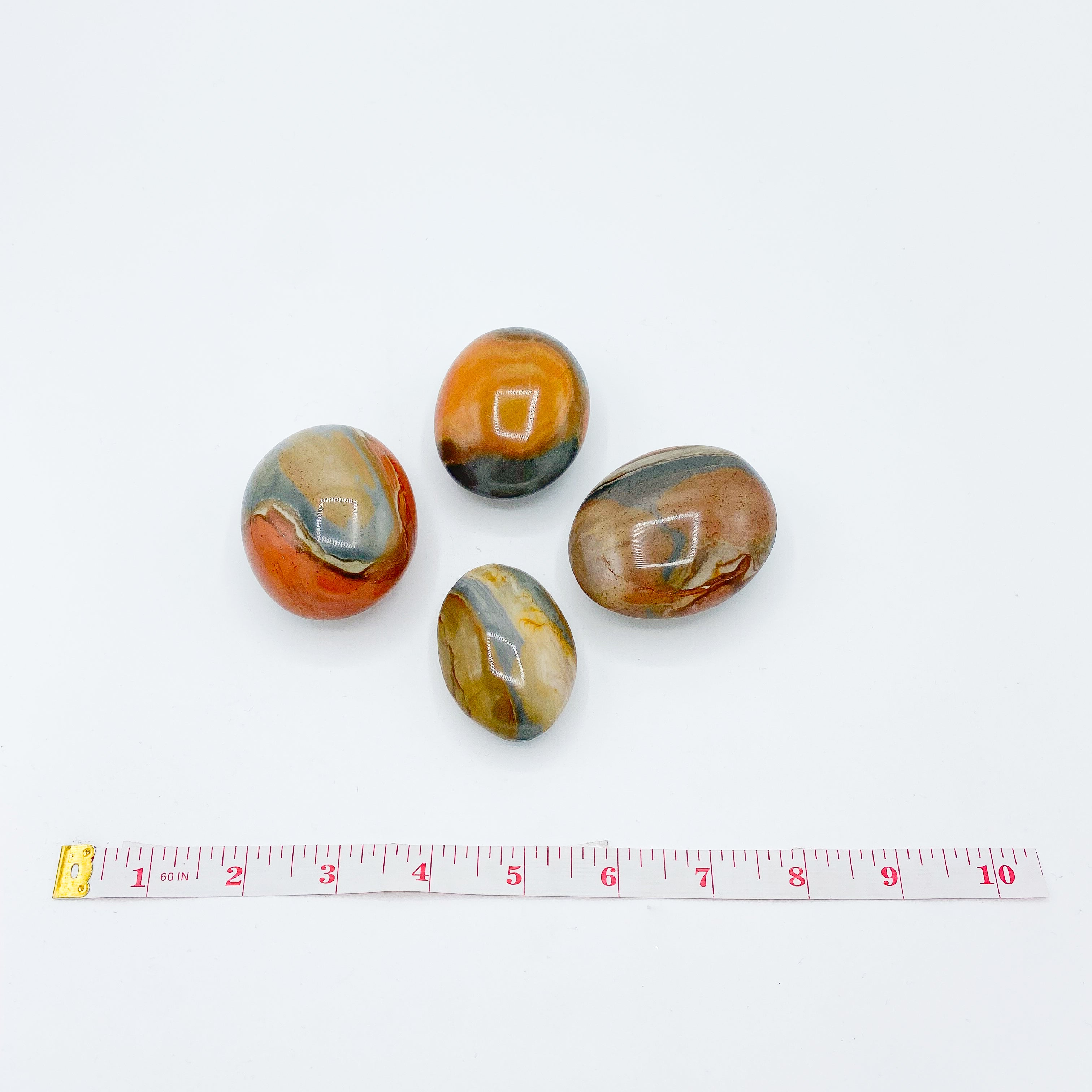 Polychrome Jasper Palm Stones | Wholesale