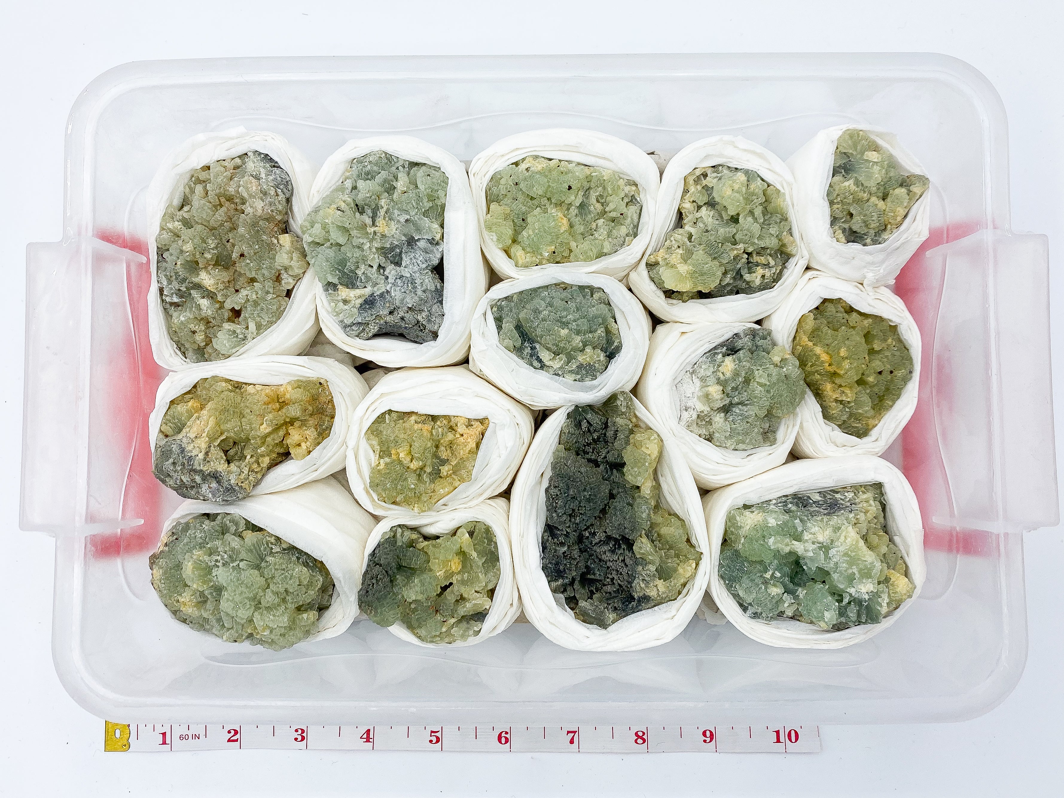 Prehnite Specimen Flat | Wholesale Lot #110