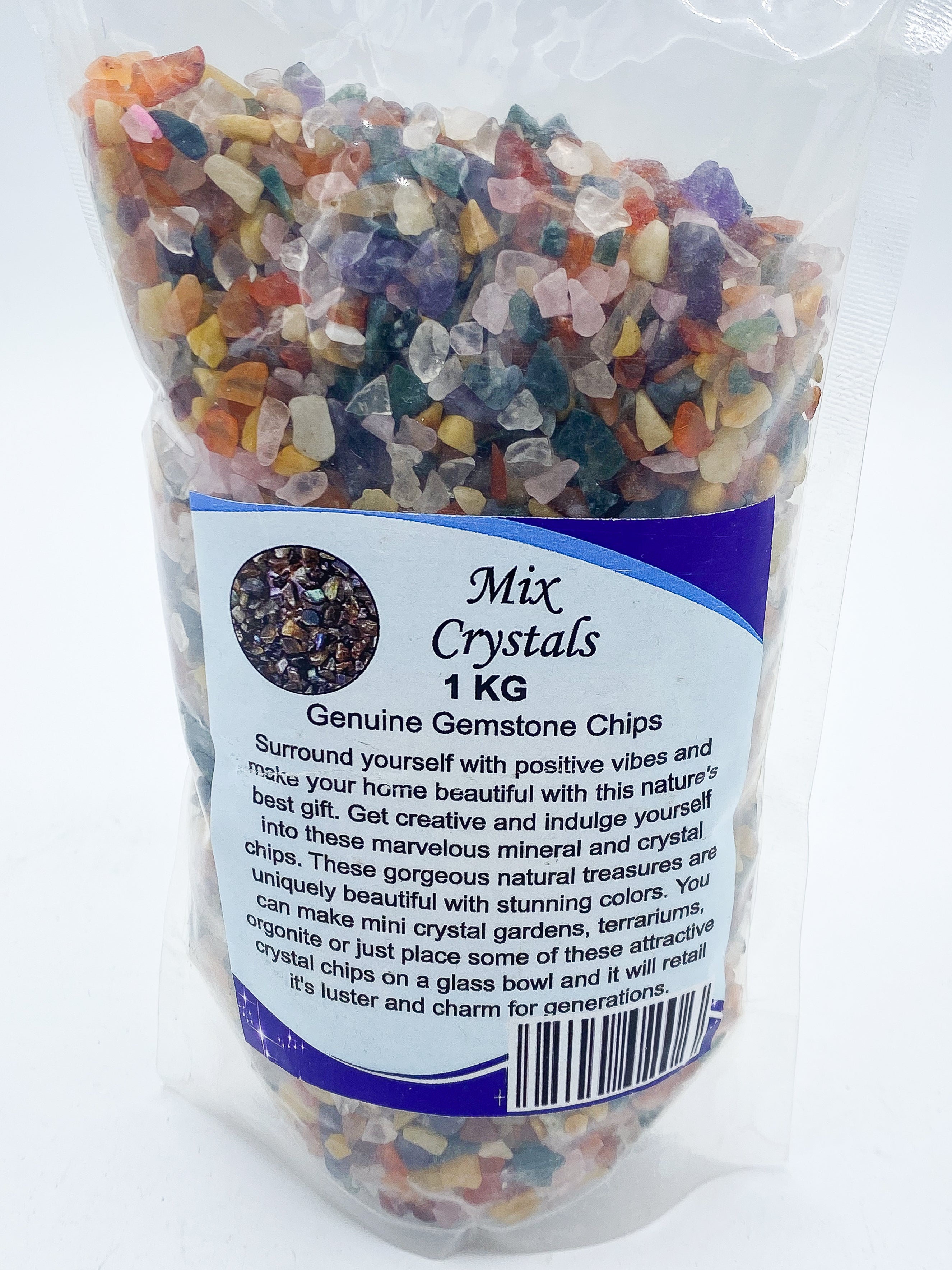 Mixed Crystal Chips | Wholesale 1kg Bags