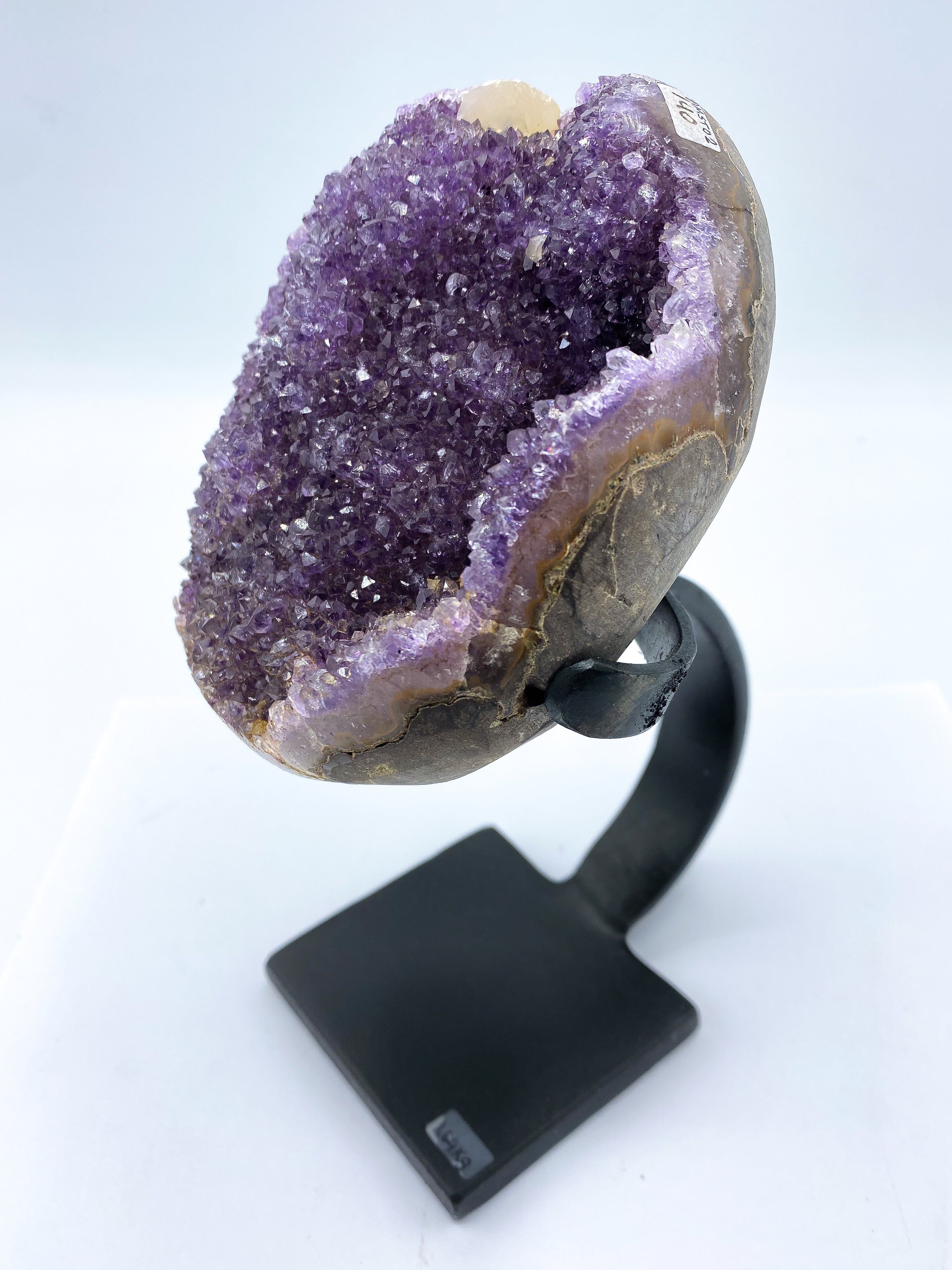 Amethyst Cluster On Display Stand | Wholesale LOT #02