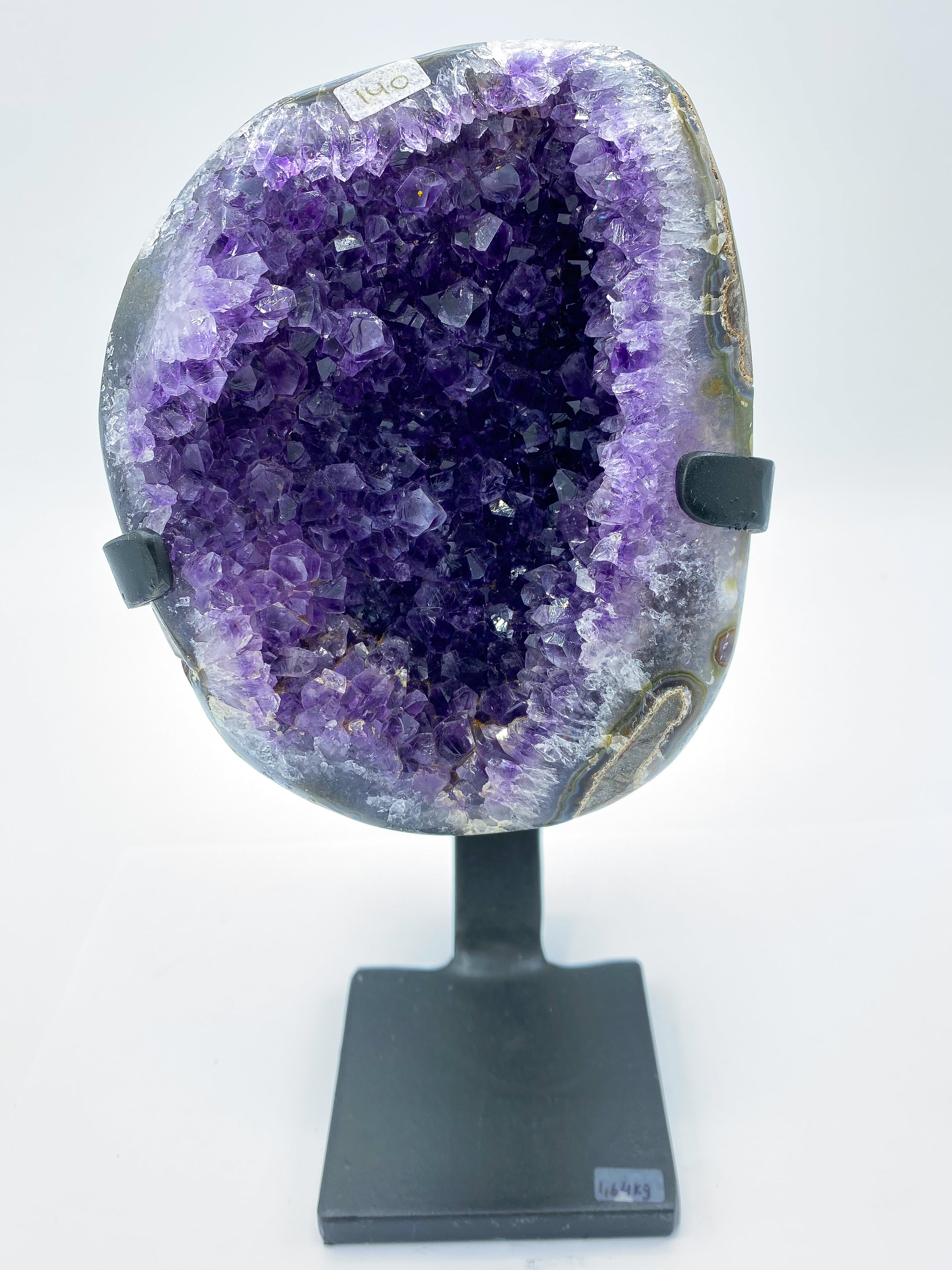 Amethyst Cluster On Display Stand | Wholesale LOT #02