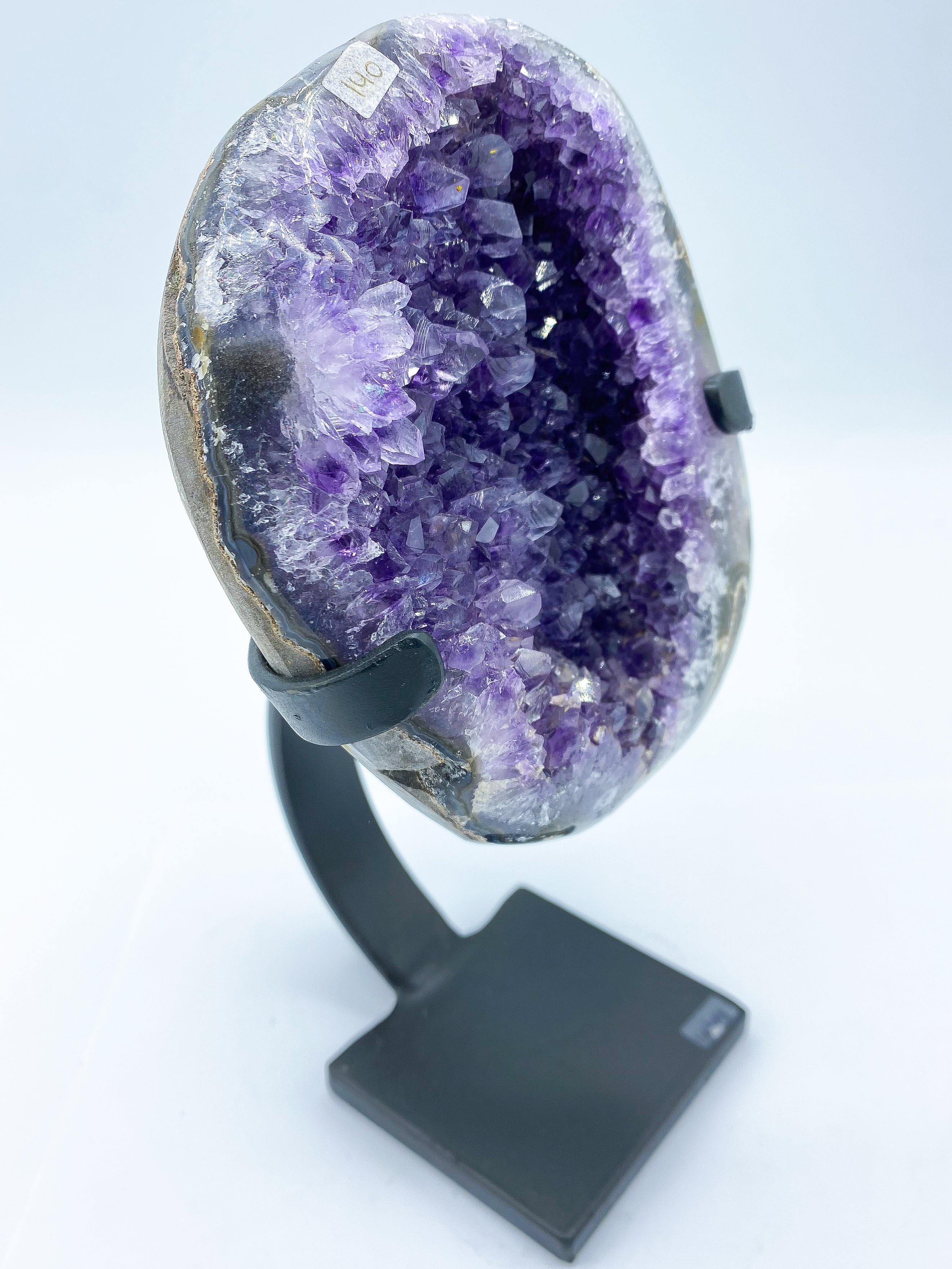 Amethyst Cluster On Display Stand | Wholesale LOT #02