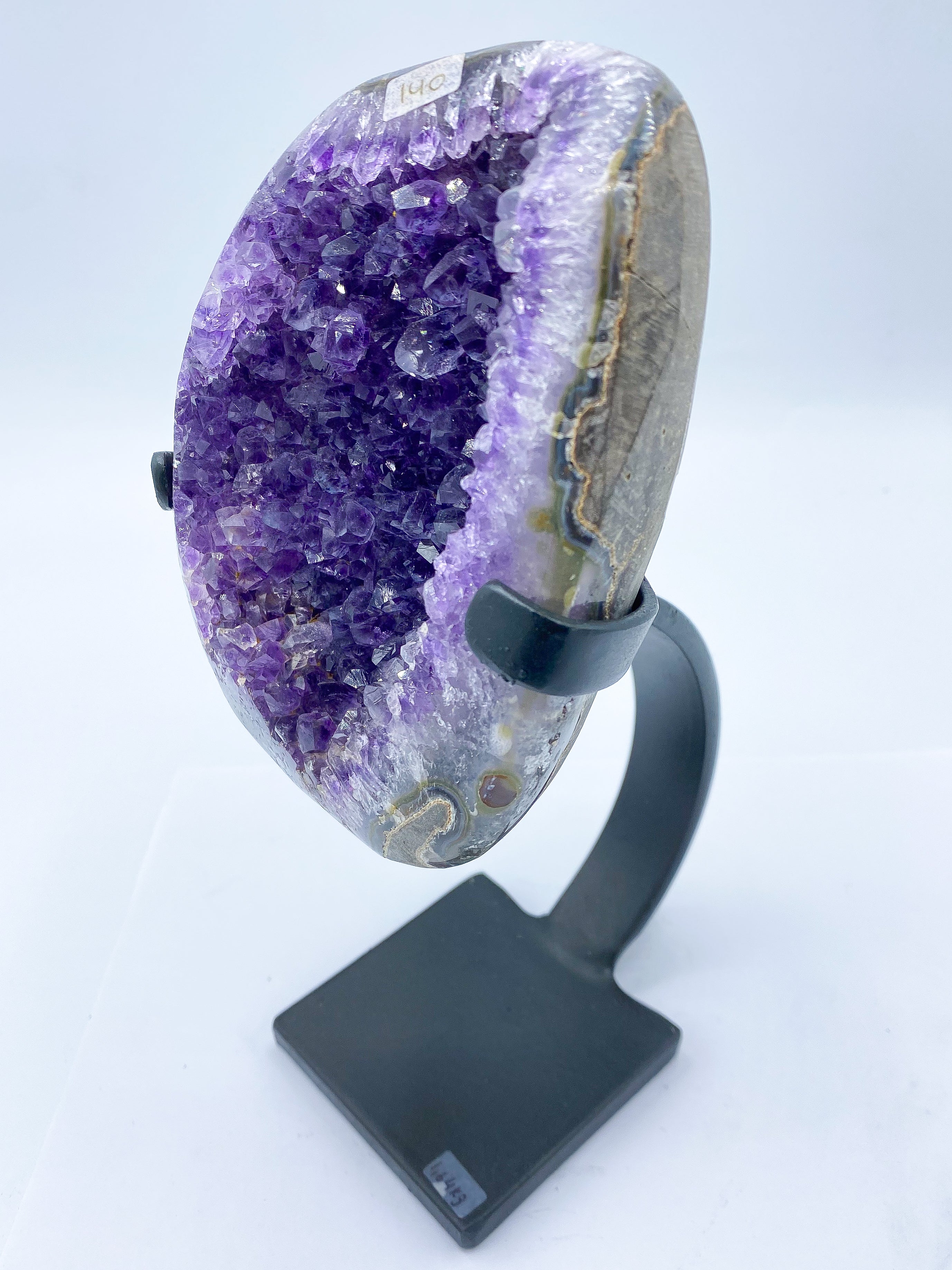 Amethyst Cluster On Display Stand | Wholesale LOT #02