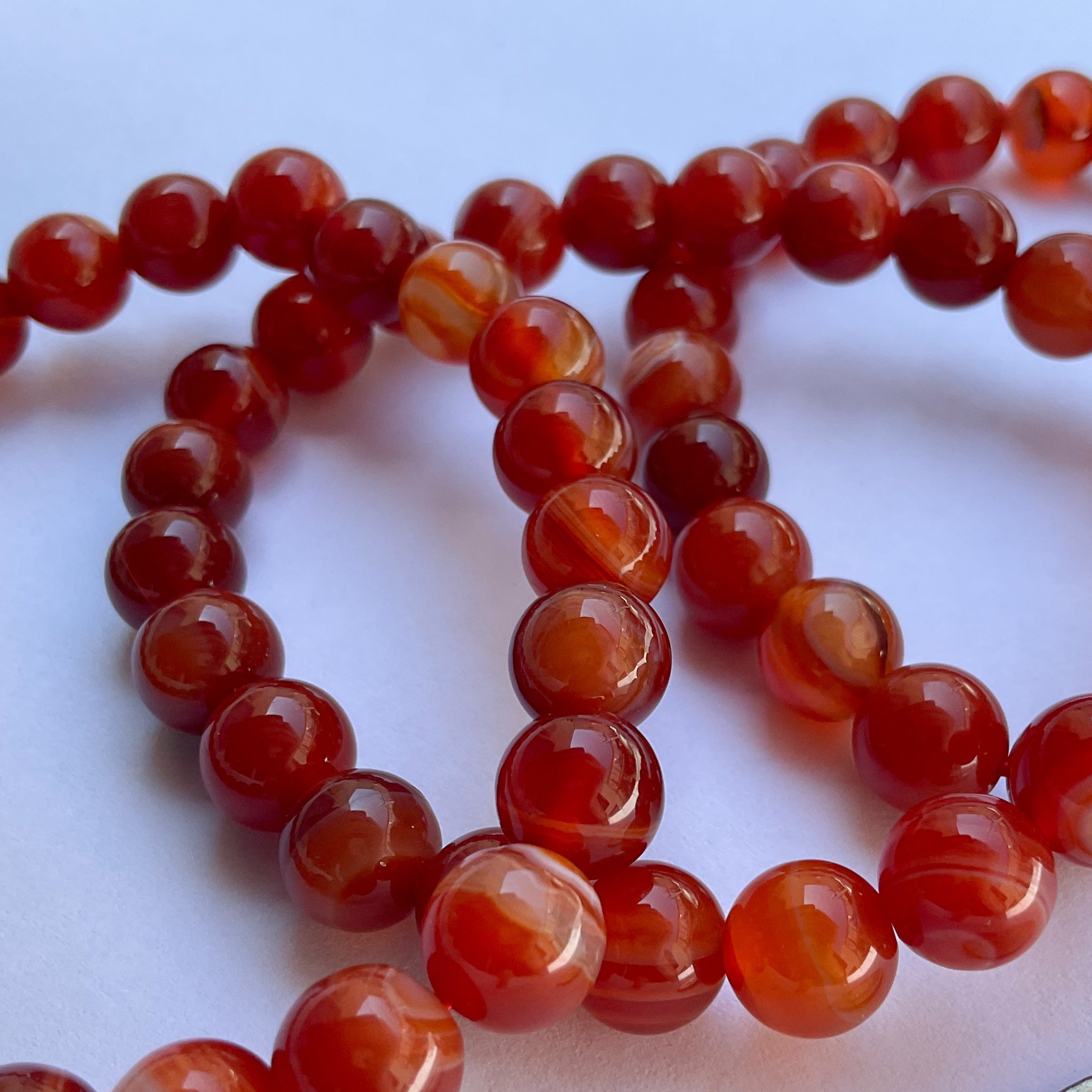 Wholesale crystal bracelets in carnelian