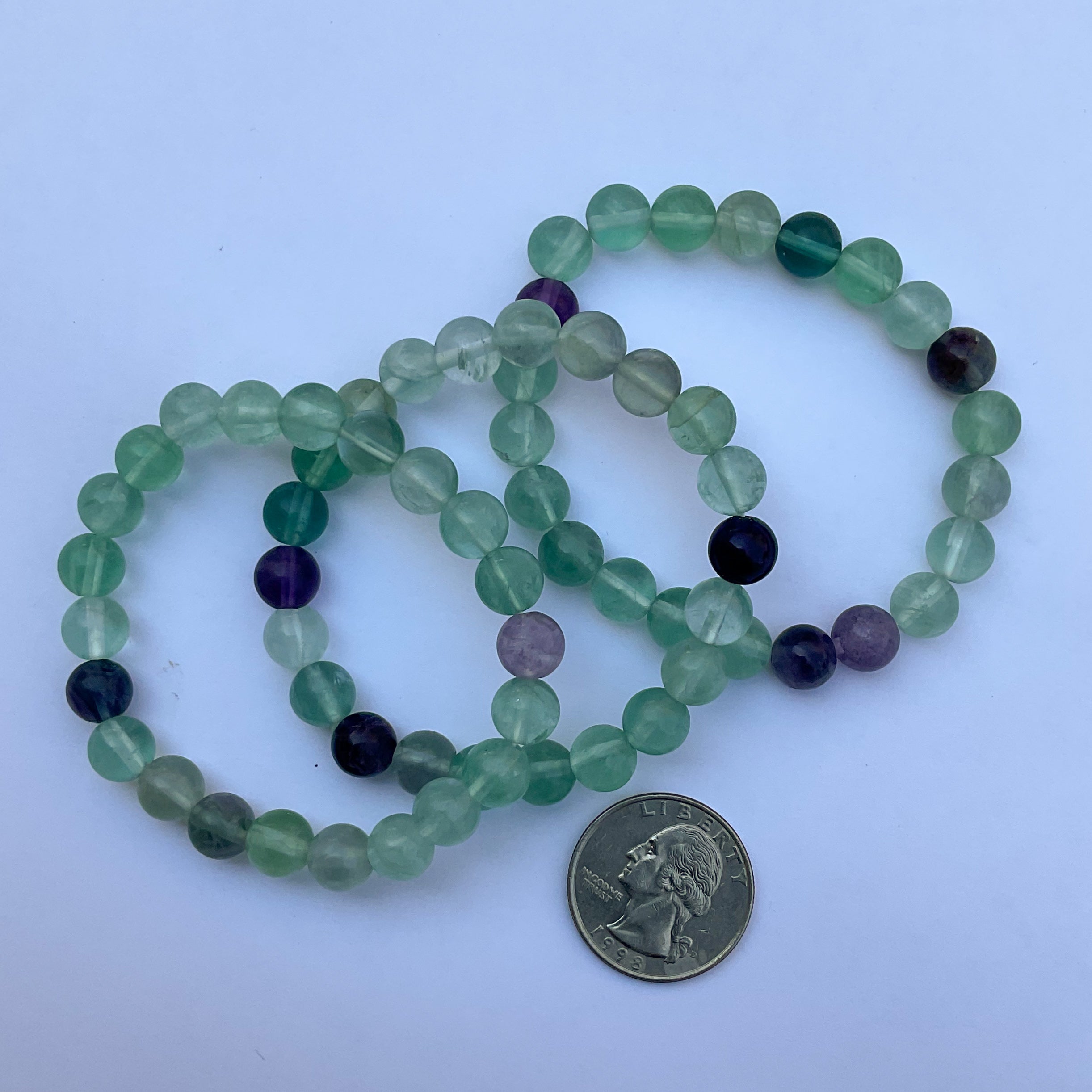 Wholesale crystal bracelets in fluorite