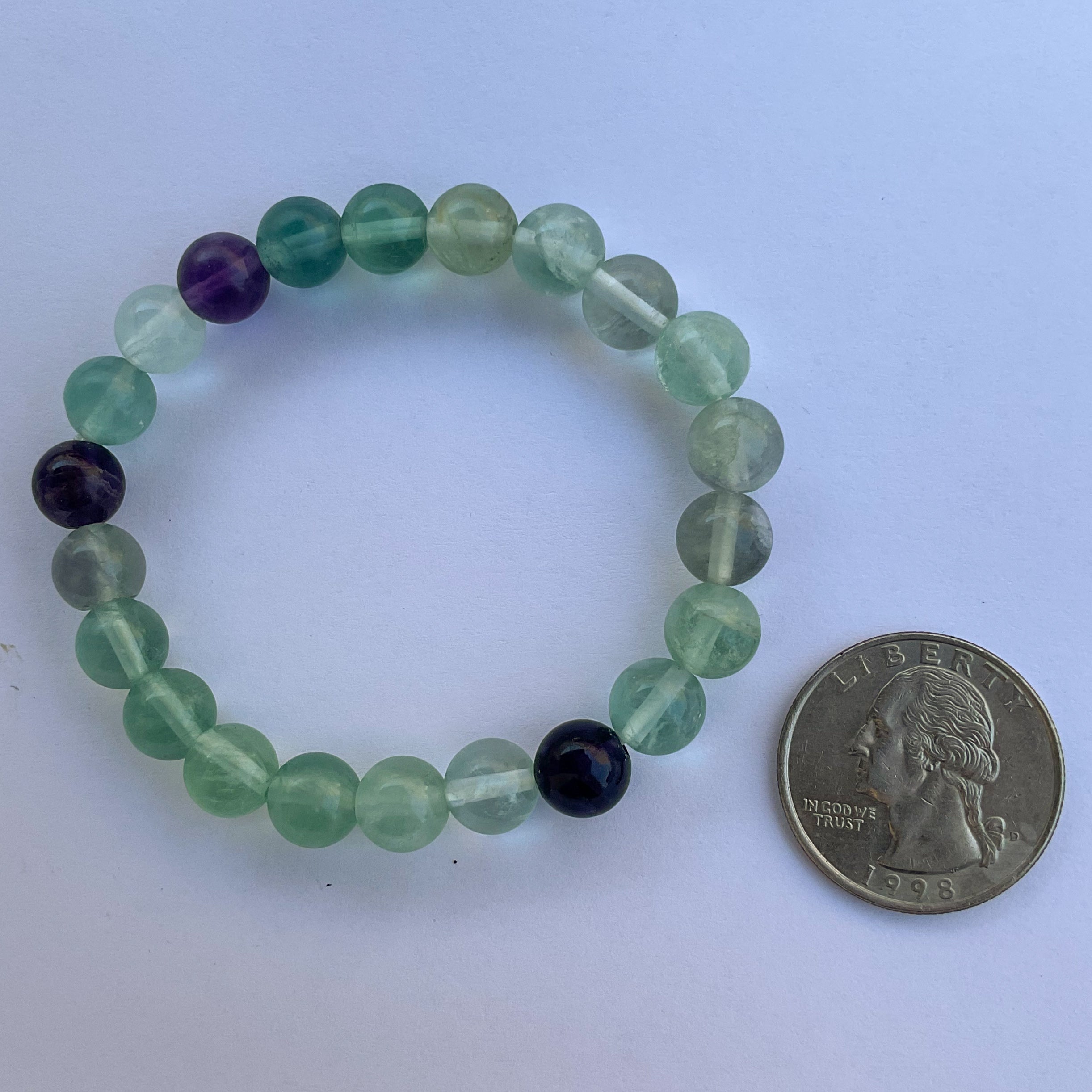 Wholesale crystal bracelets in fluorite