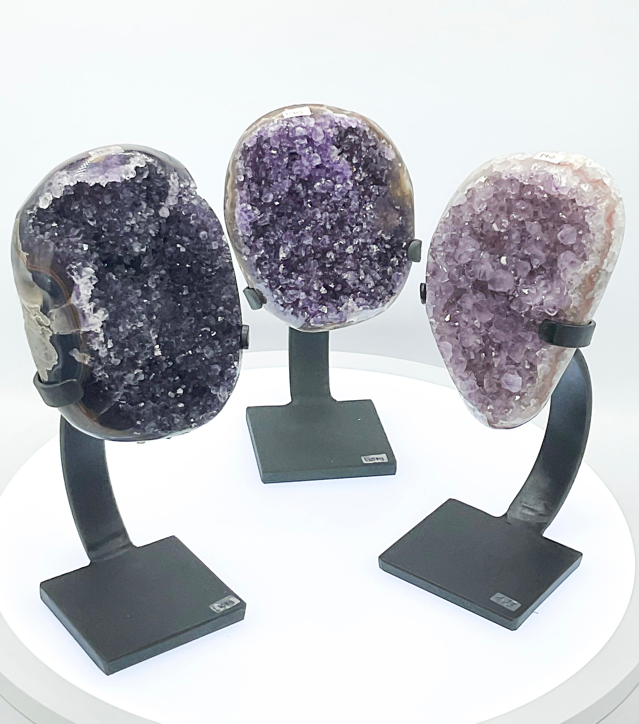 Amethyst Cluster On Display Stand | Wholesale LOT #03