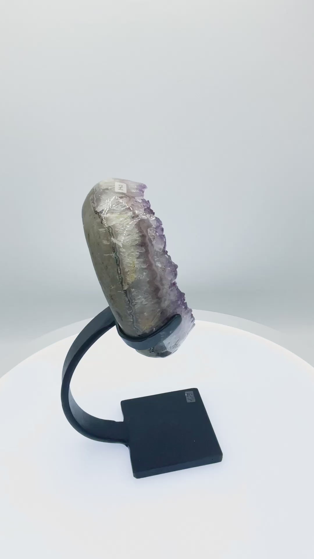 Amethyst Cluster On Display Stand | Wholesale LOT #02