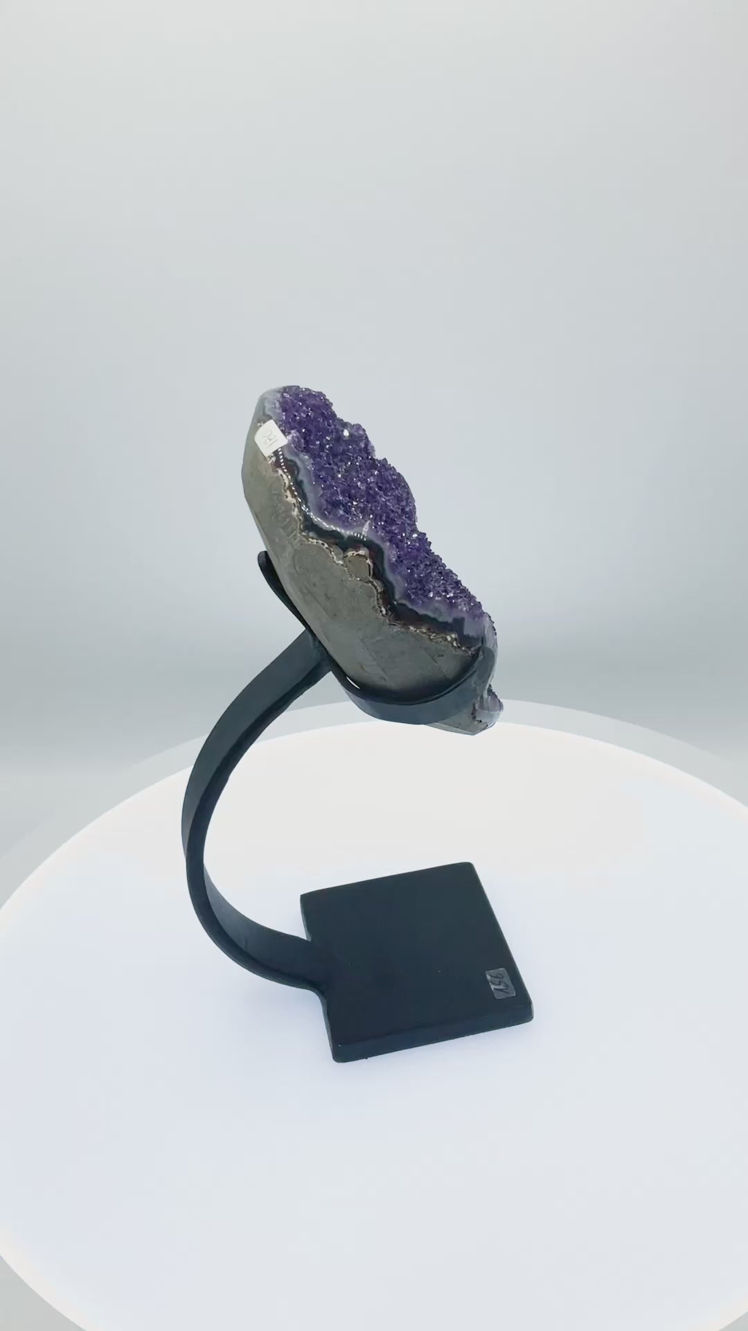 Amethyst Cluster On Display Stand | Wholesale LOT #02