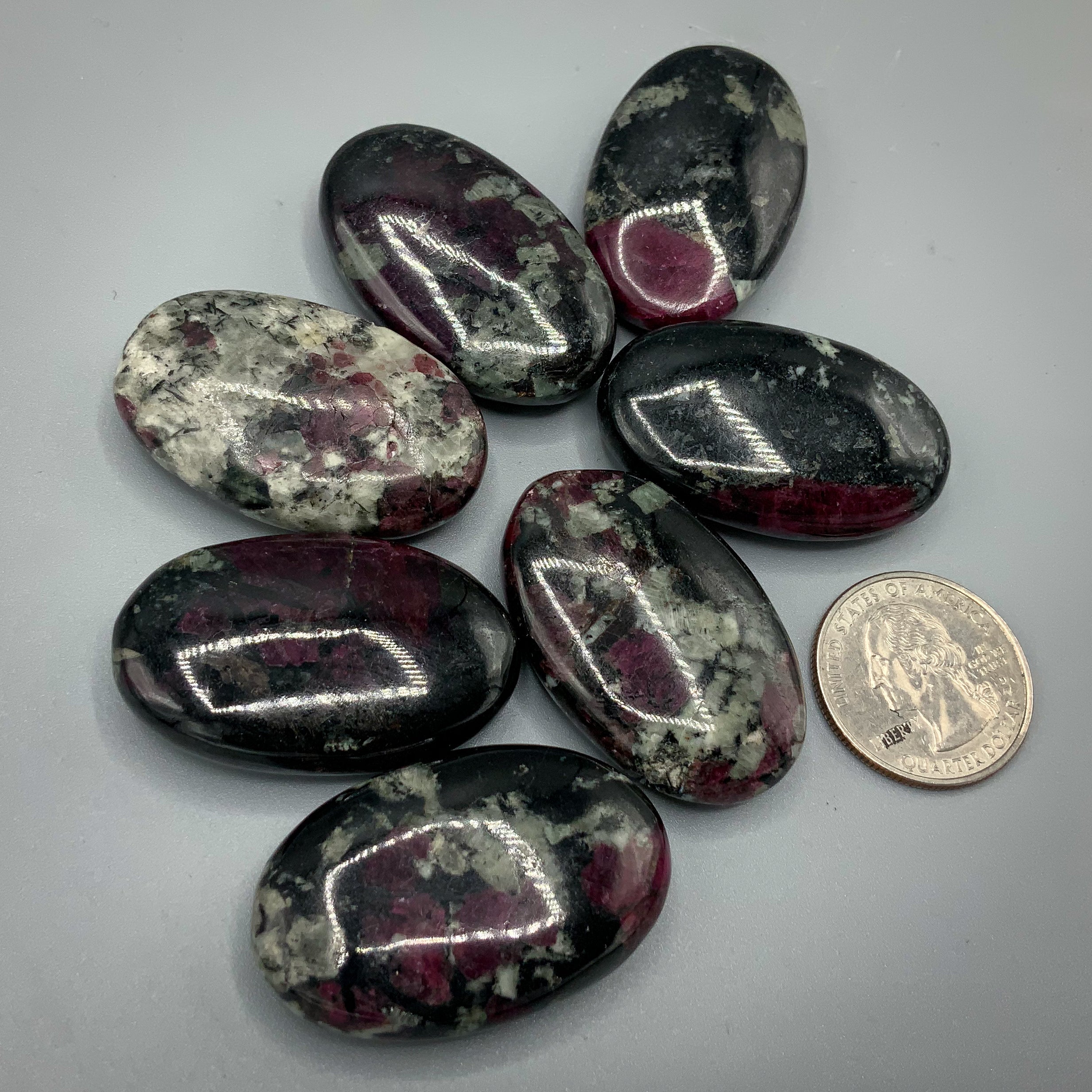 Eudialyte Palm Stones | Wholesale