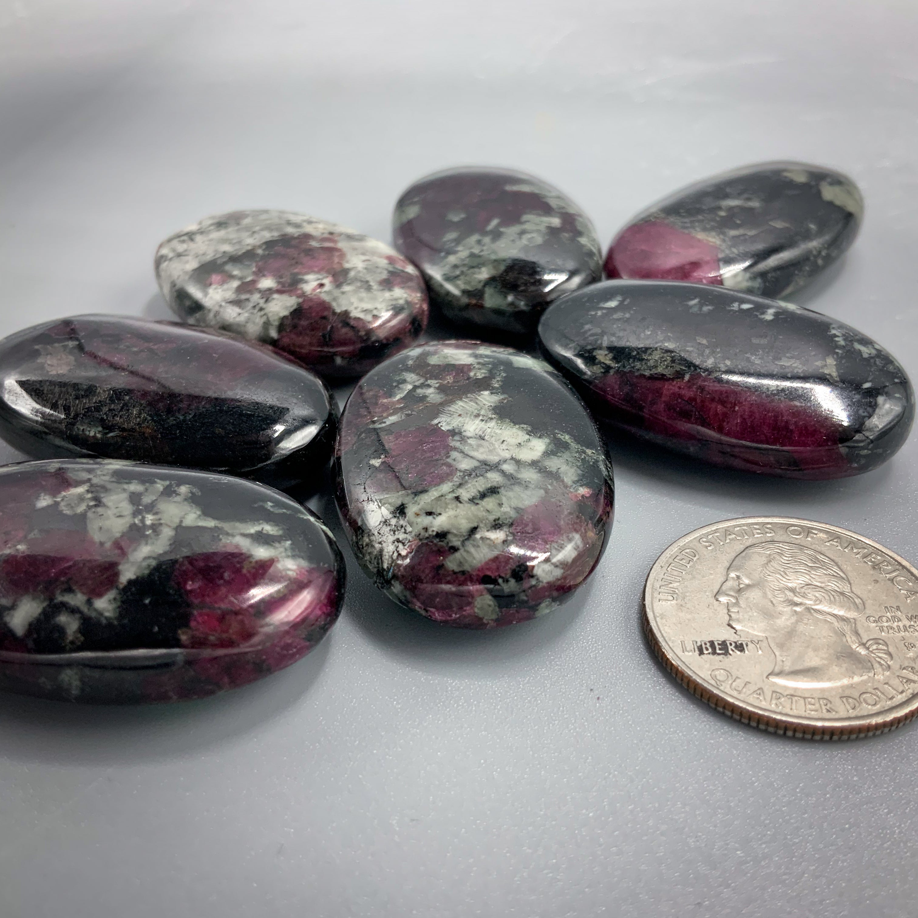 Eudialyte Palm Stones | Wholesale