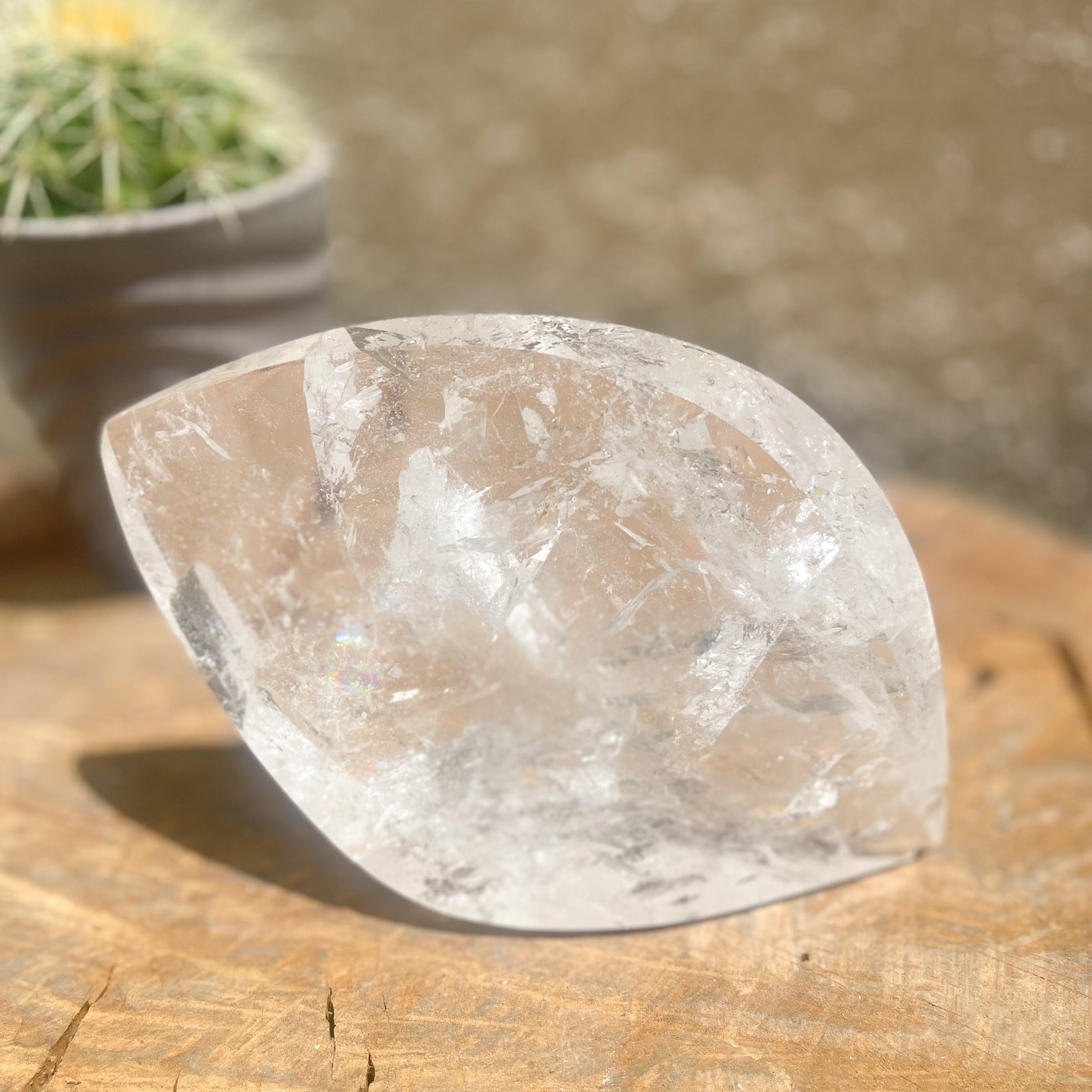 Clear Quartz Tear Drop