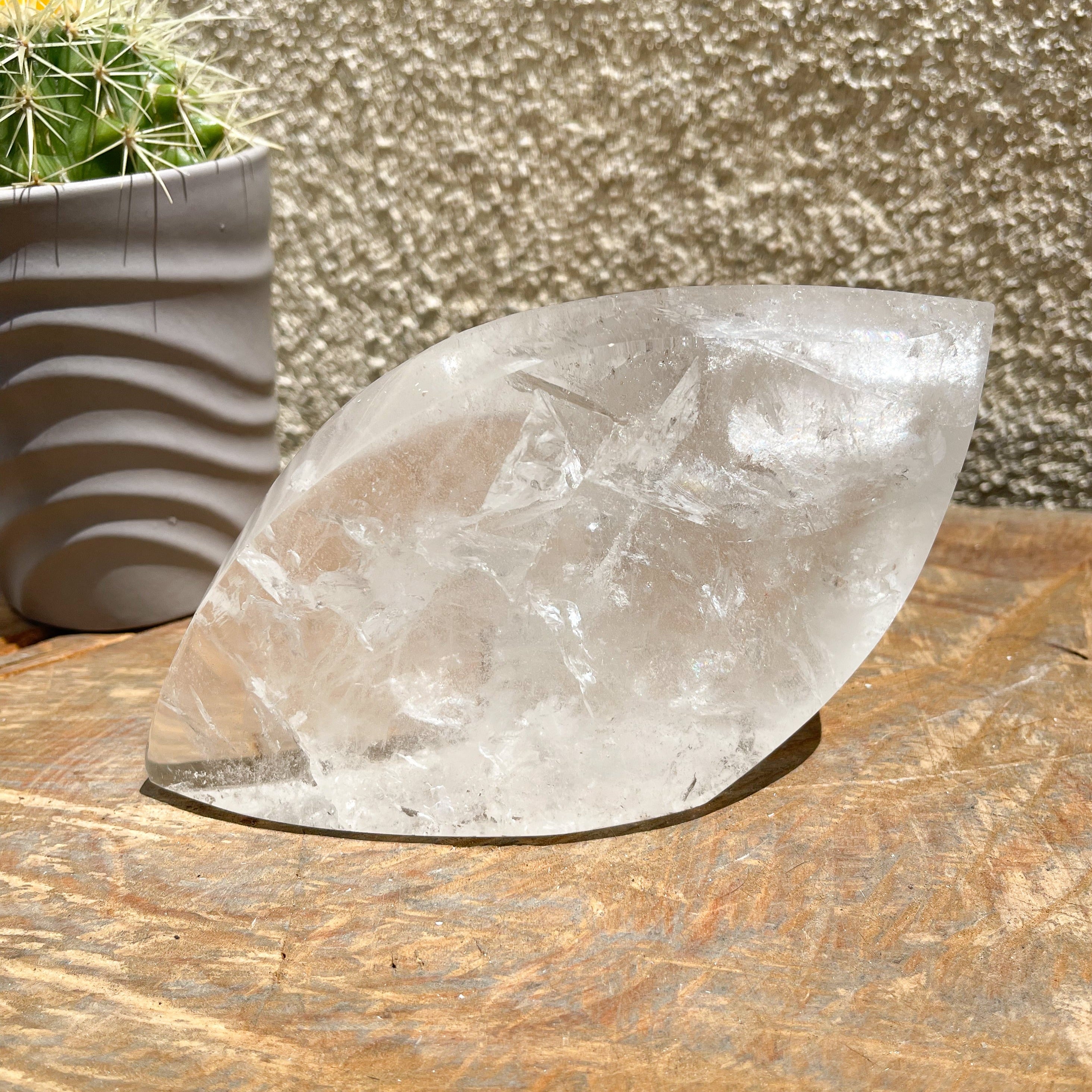 Quartz Flame Carving From Brazil | Shape 4