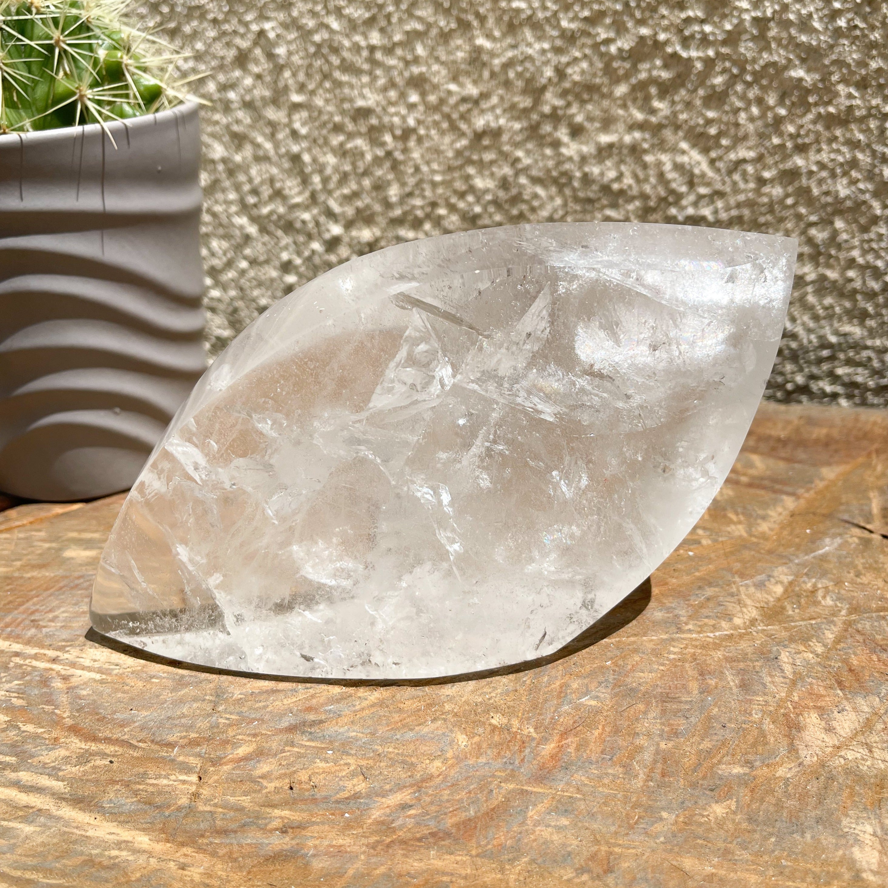 Quartz Flame Carving From Brazil | Shape 4