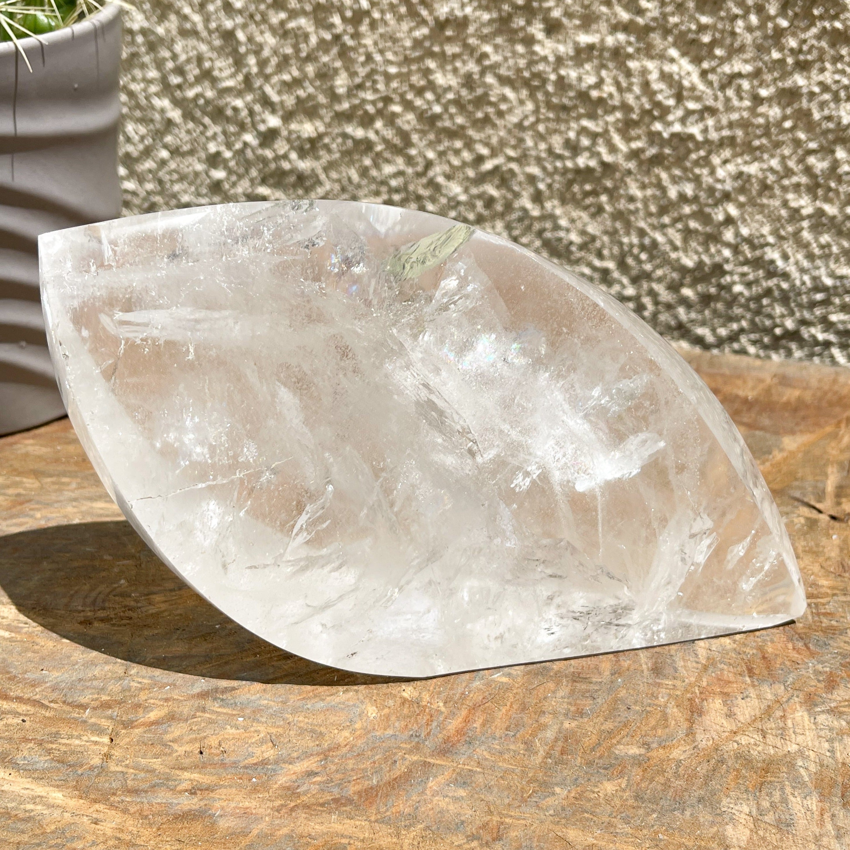Quartz Flame Carving From Brazil | Shape 4