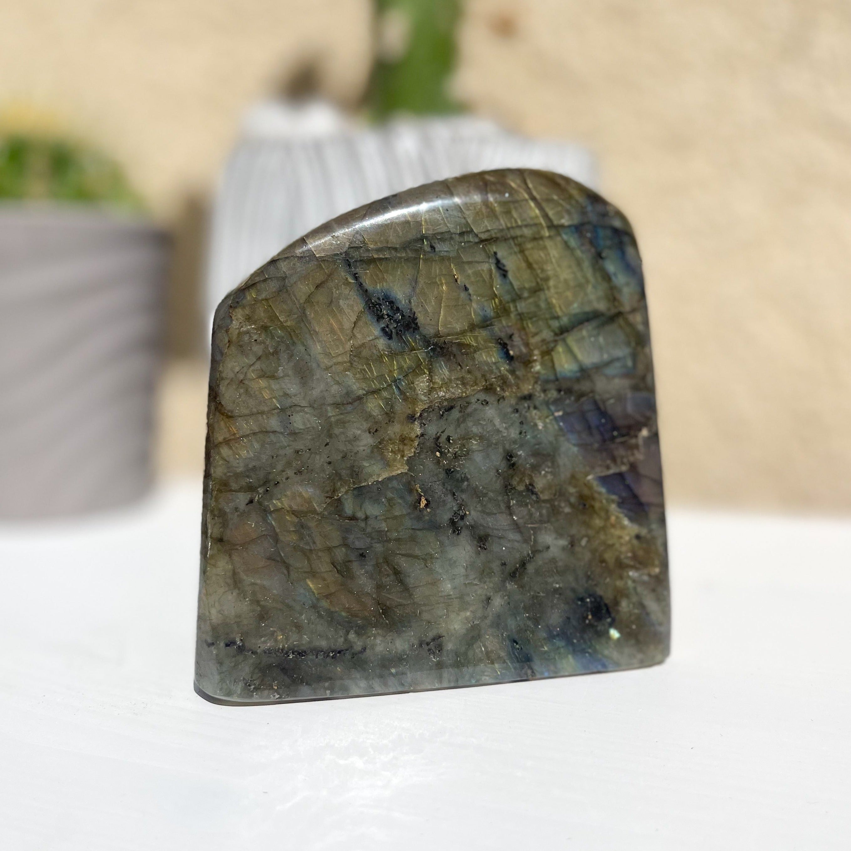 High Quality Labradorite Freeform Stone - C