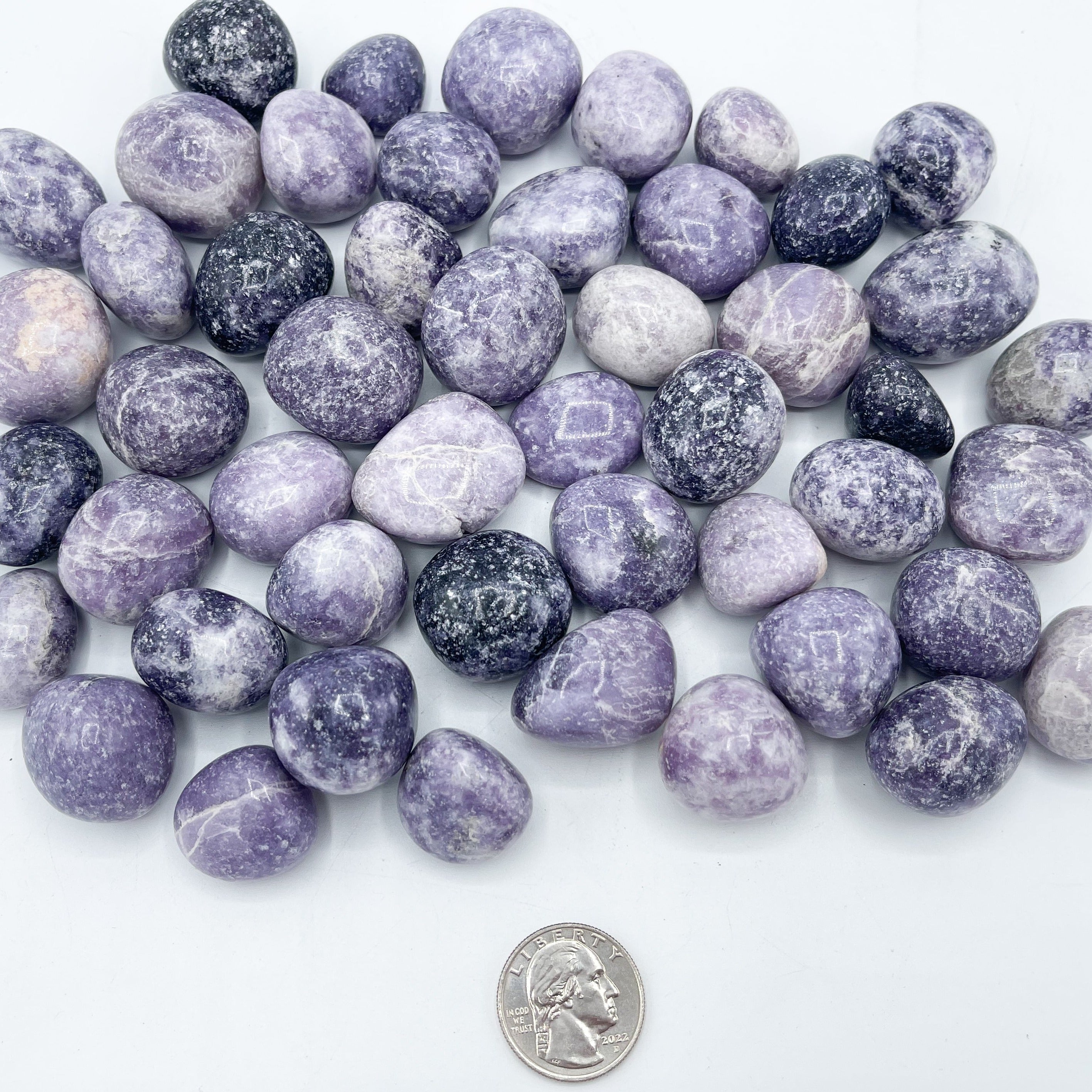 Lepidolite Tumbled Stones | Wholesale