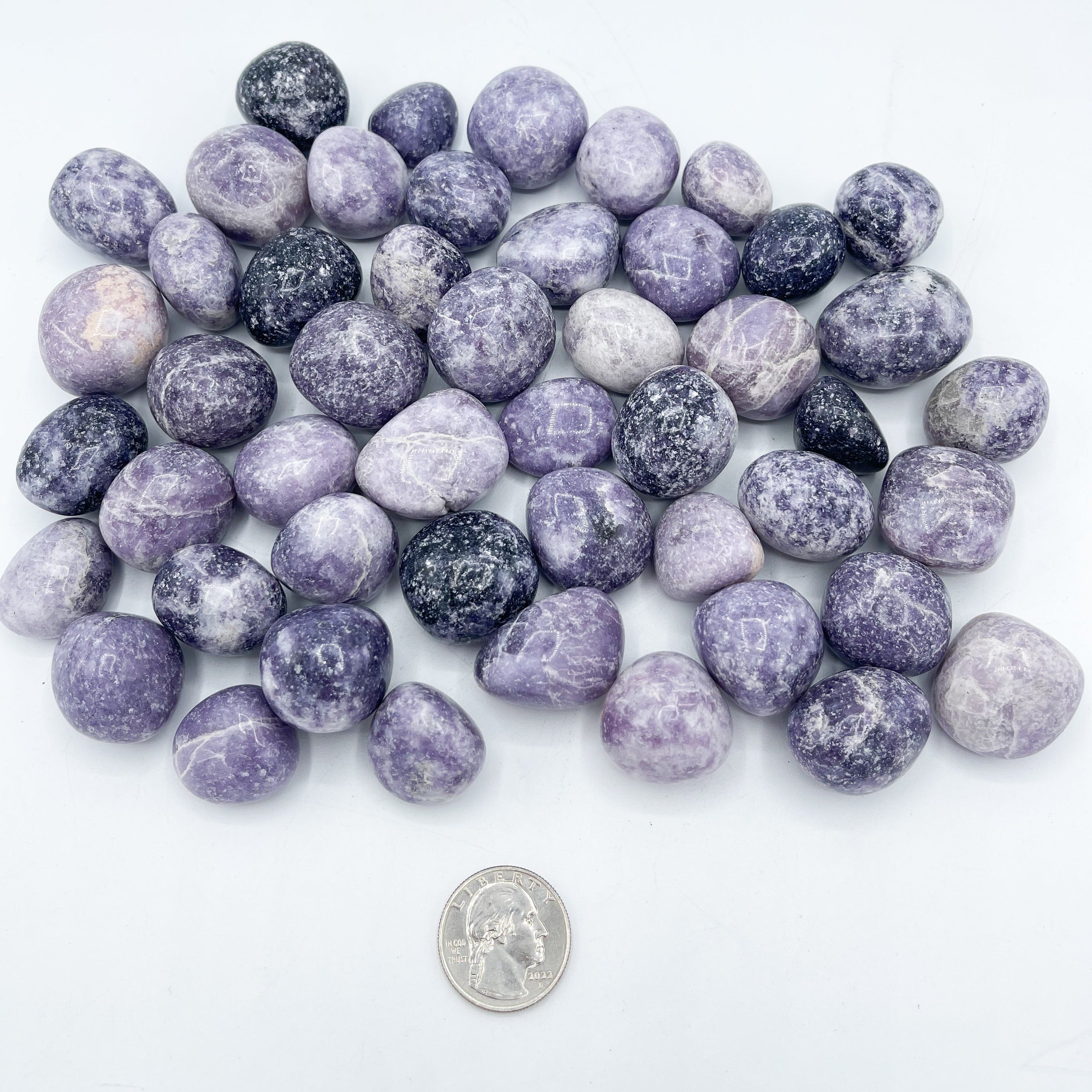 Lepidolite Tumbled Stones | Wholesale