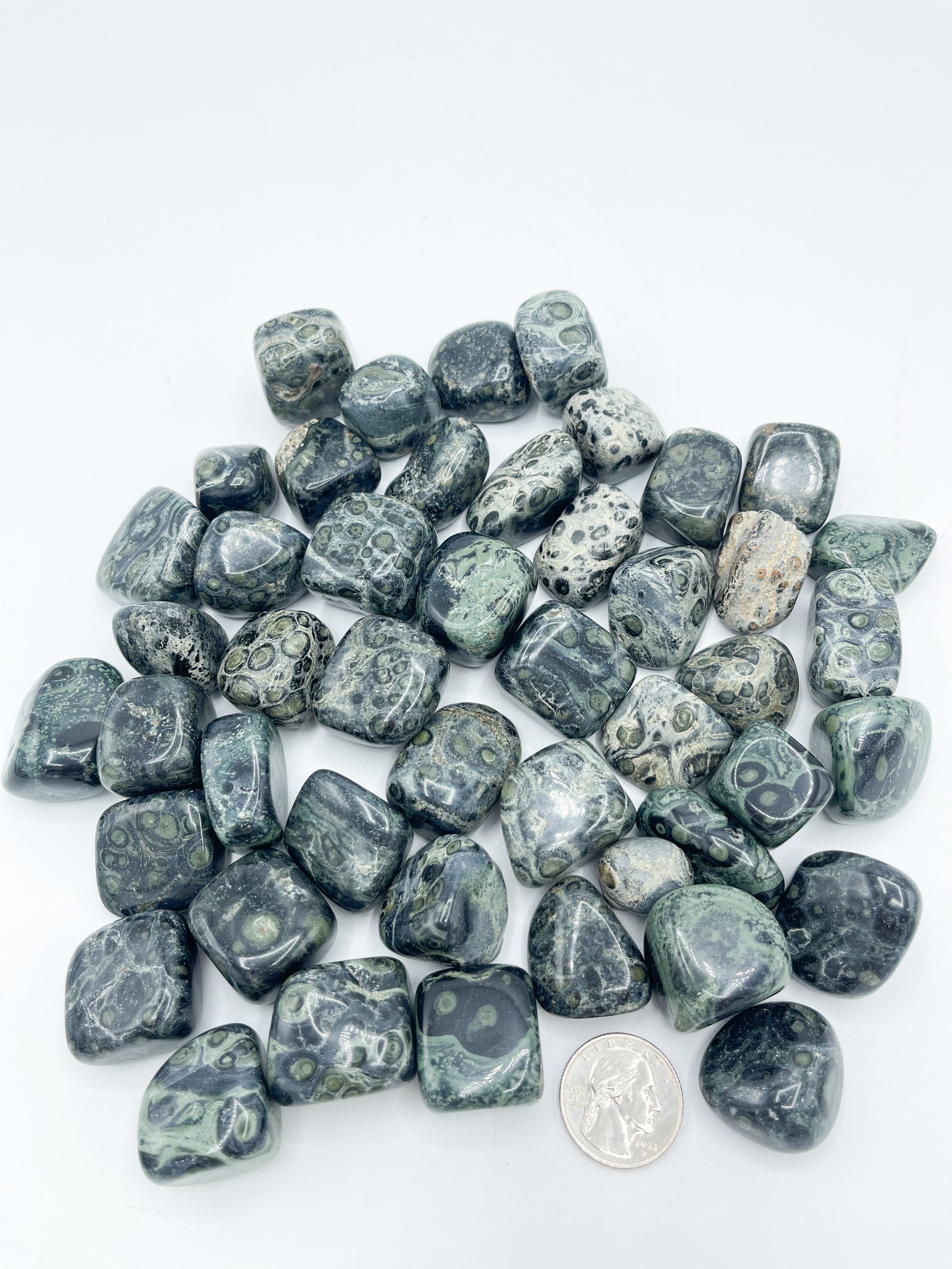 Wholesale Kambaba Jasper Tumble stone -1kg bulk lot
