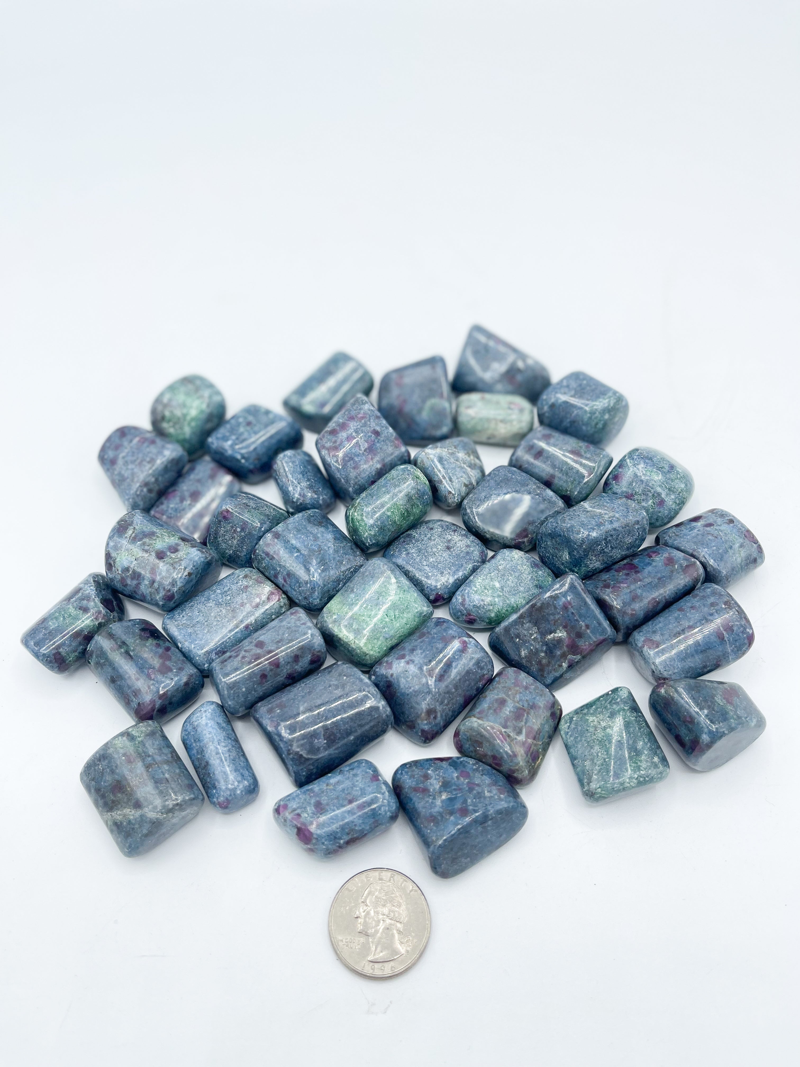 Ruby In Kyanite Tumbled Stones | Wholesale