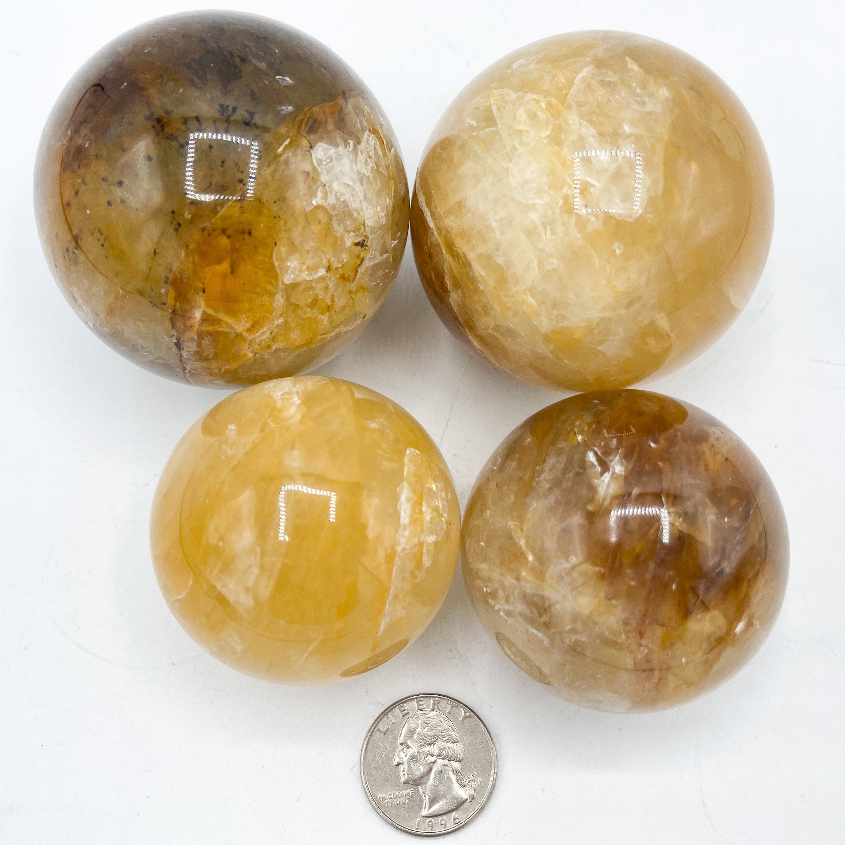 Golden Healer Quartz Crystal Sphere | Wholesale