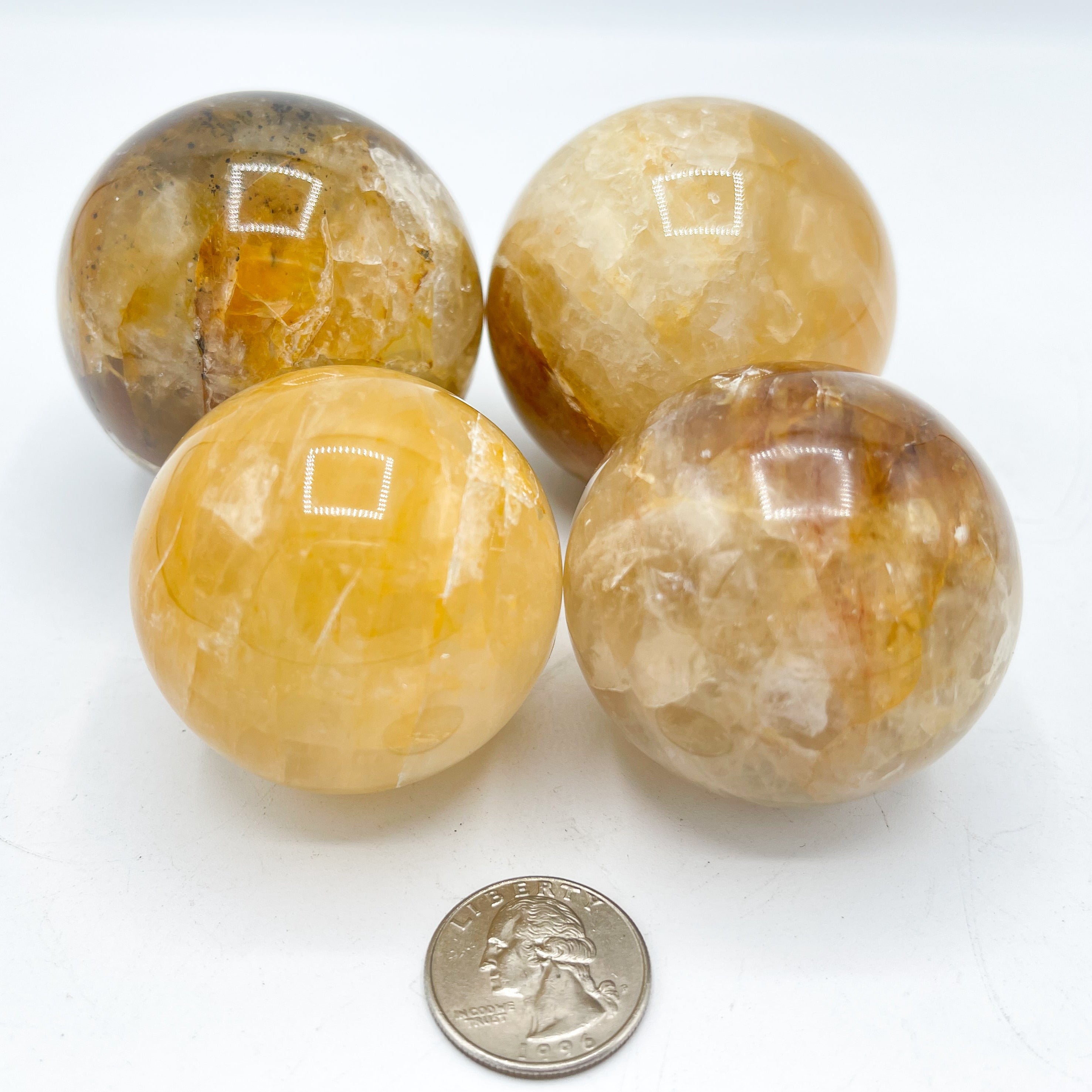 Golden Healer Quartz Crystal Sphere | Wholesale