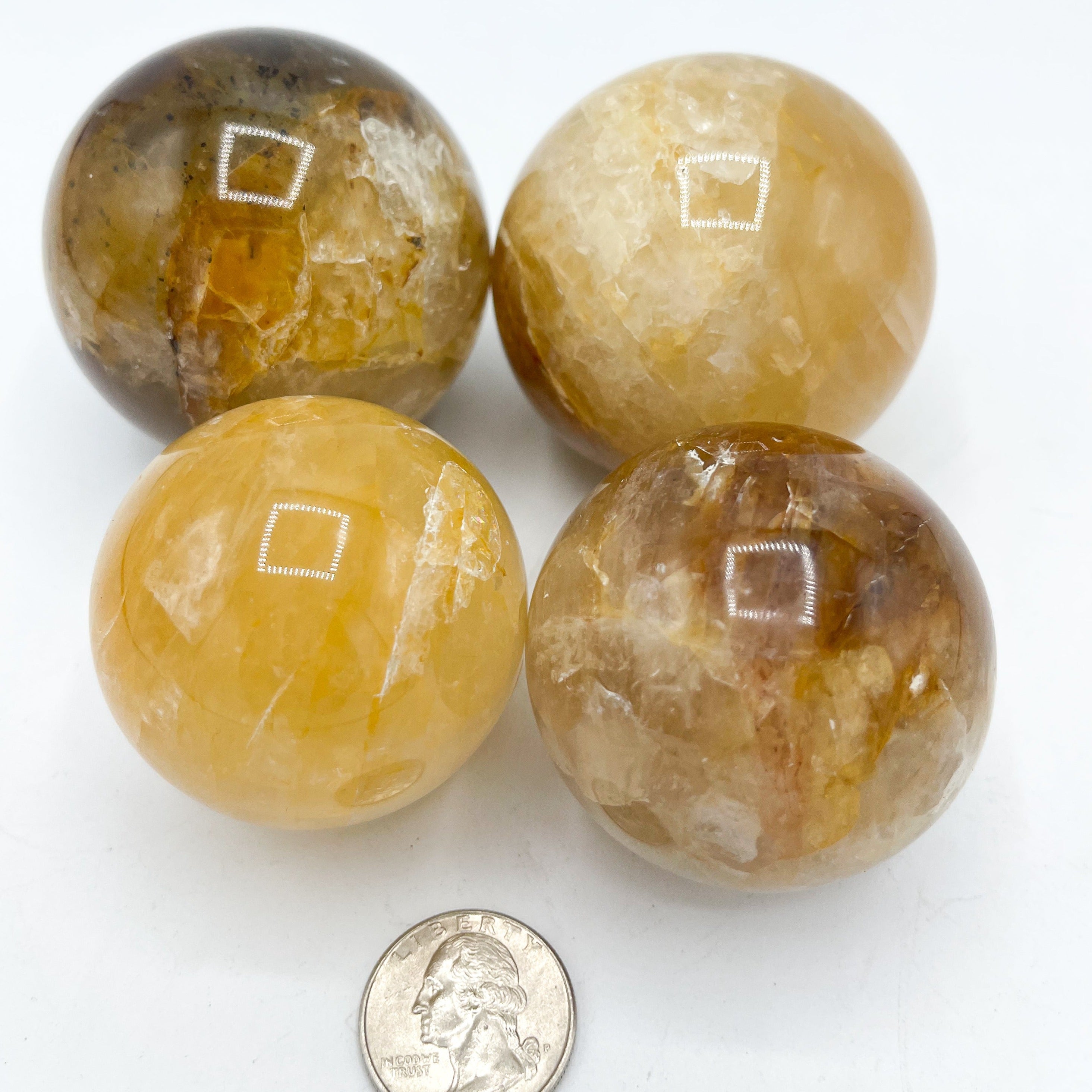 Golden Healer Quartz Crystal Sphere | Wholesale