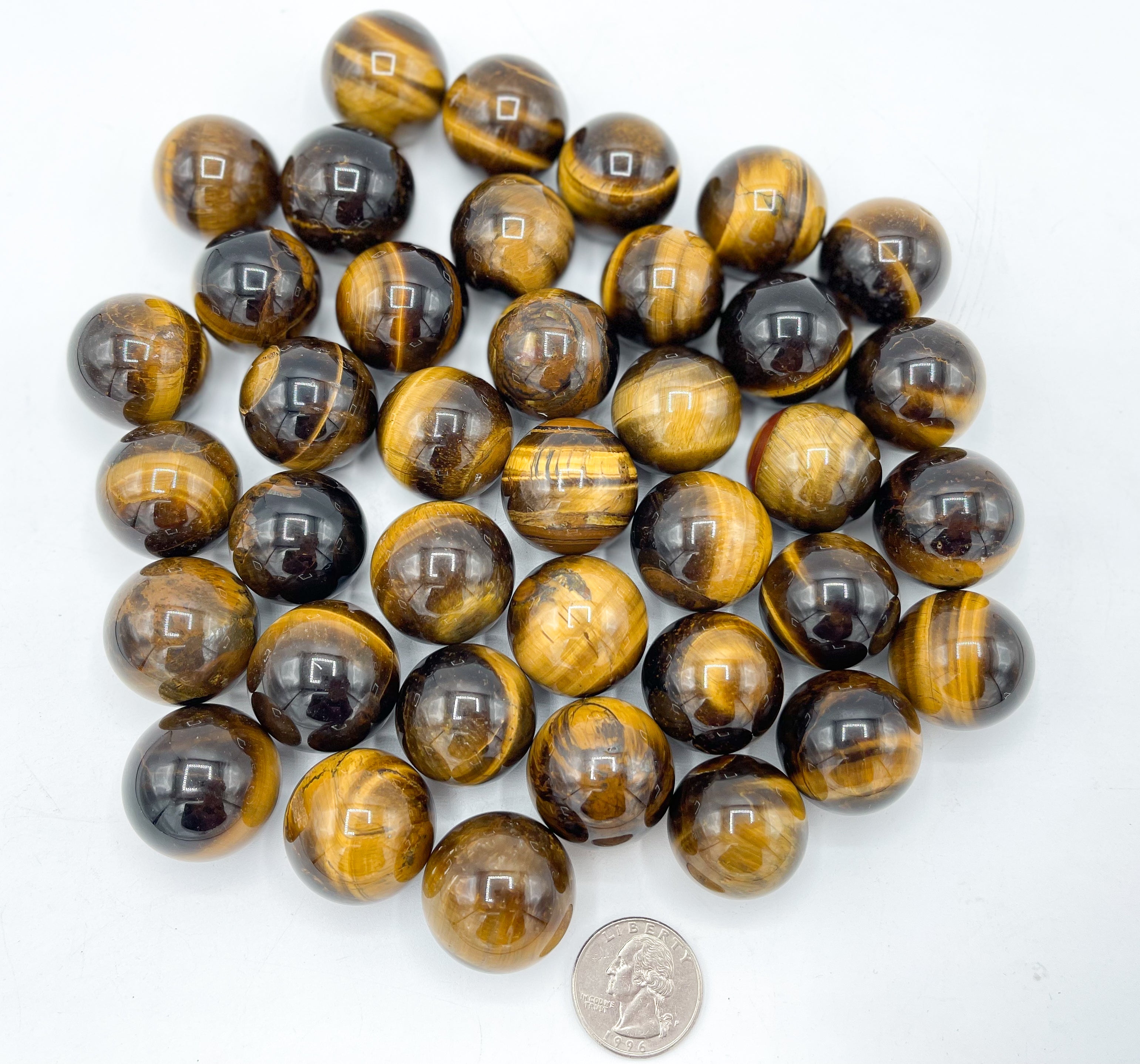 Tiger Eye Spheres  | Wholesale