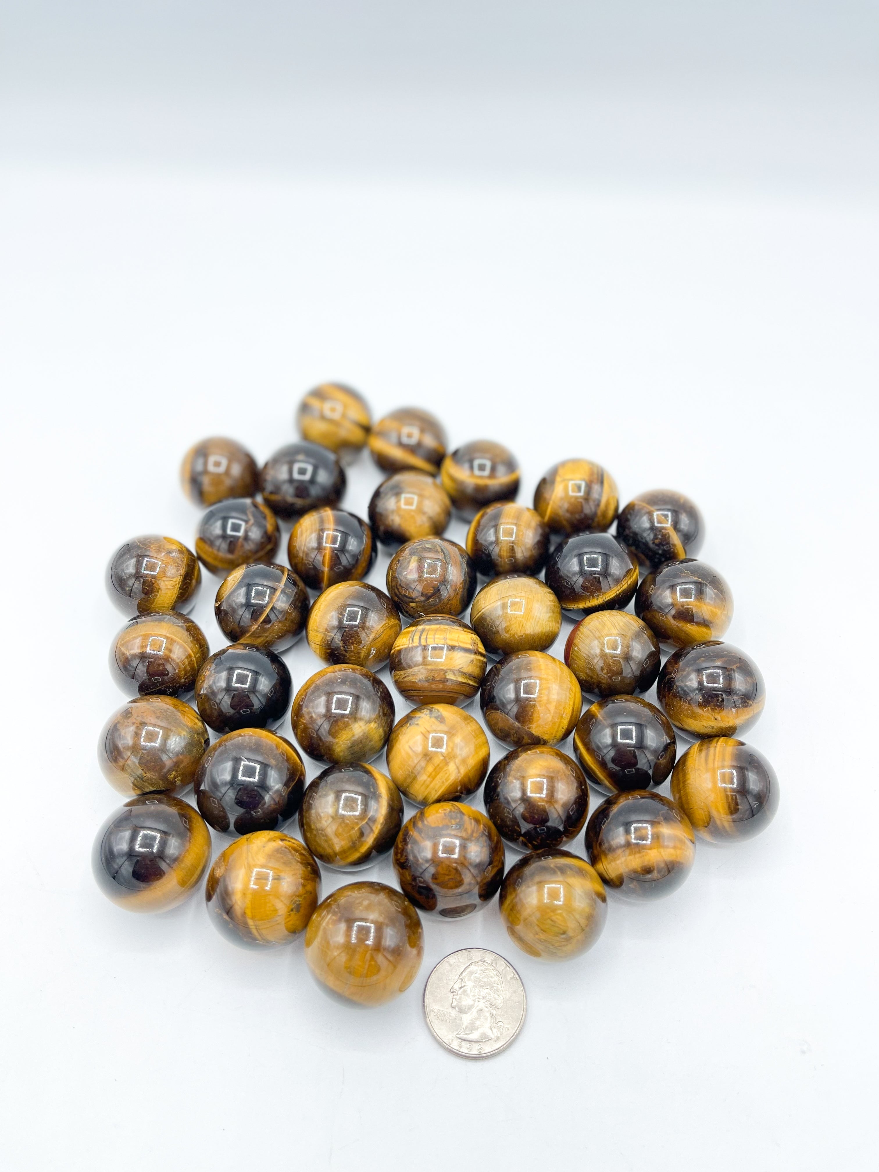 Tiger Eye Spheres  | Wholesale