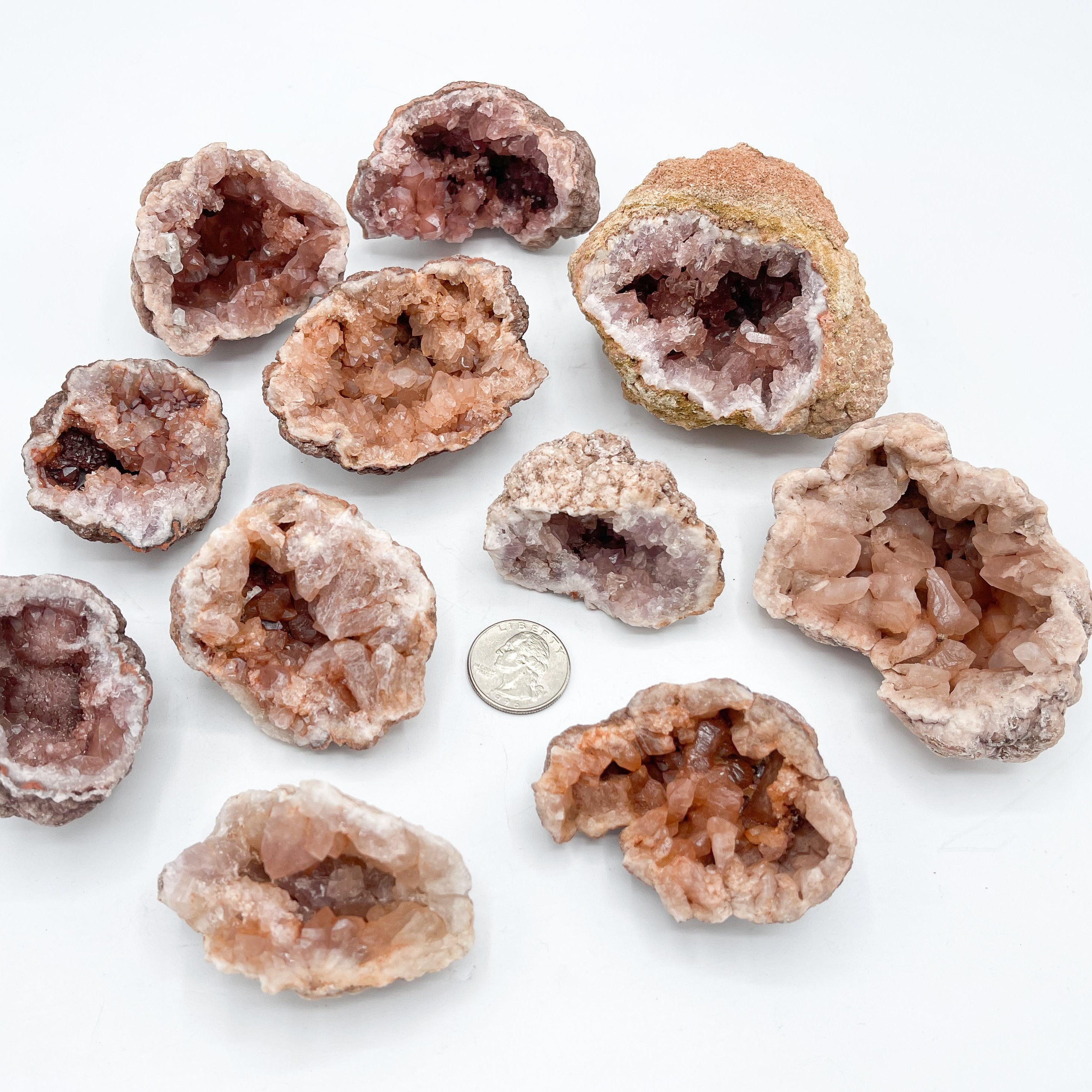 Pink Amethyst Crystal Geodes | Wholesale