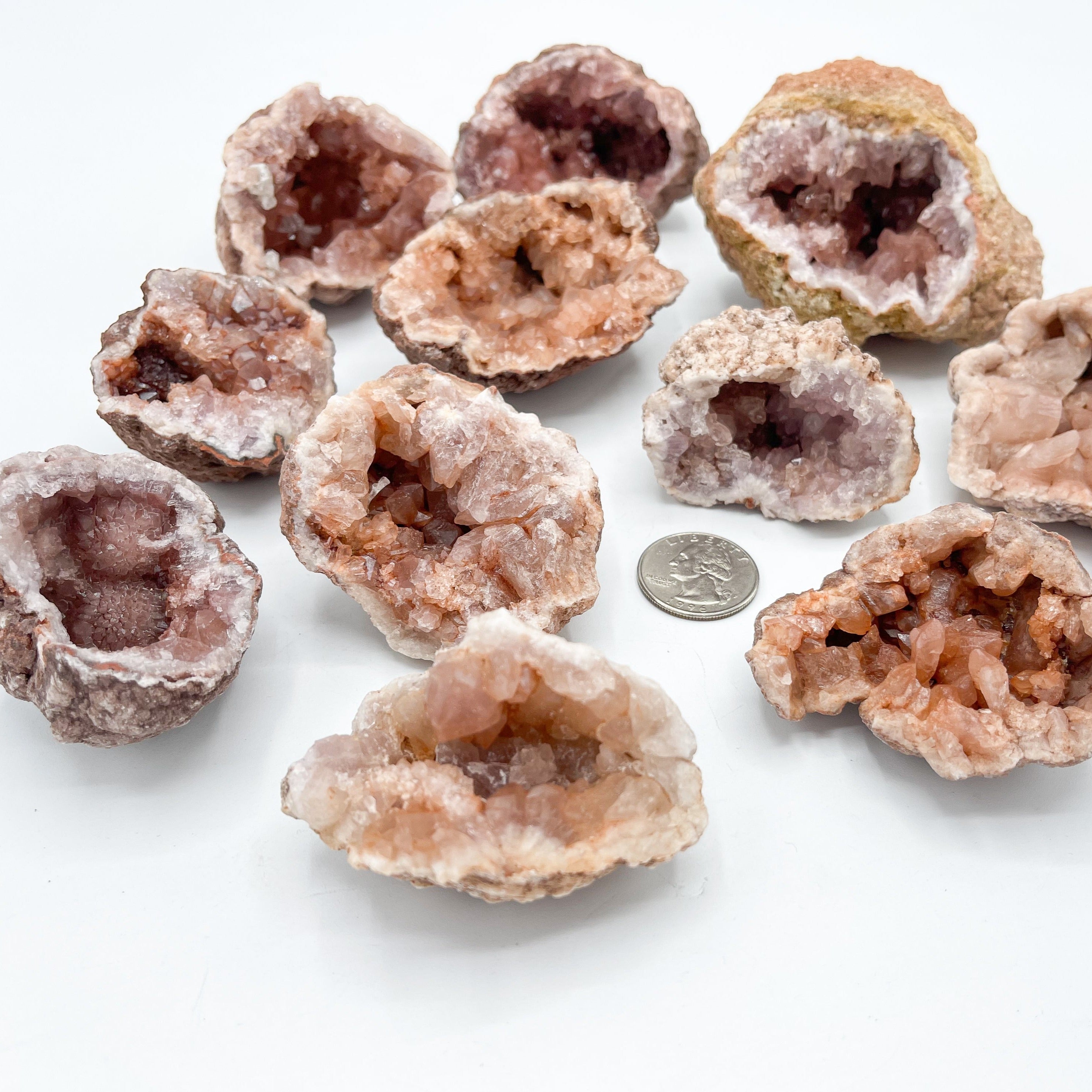 Pink Amethyst Crystal Geodes | Wholesale