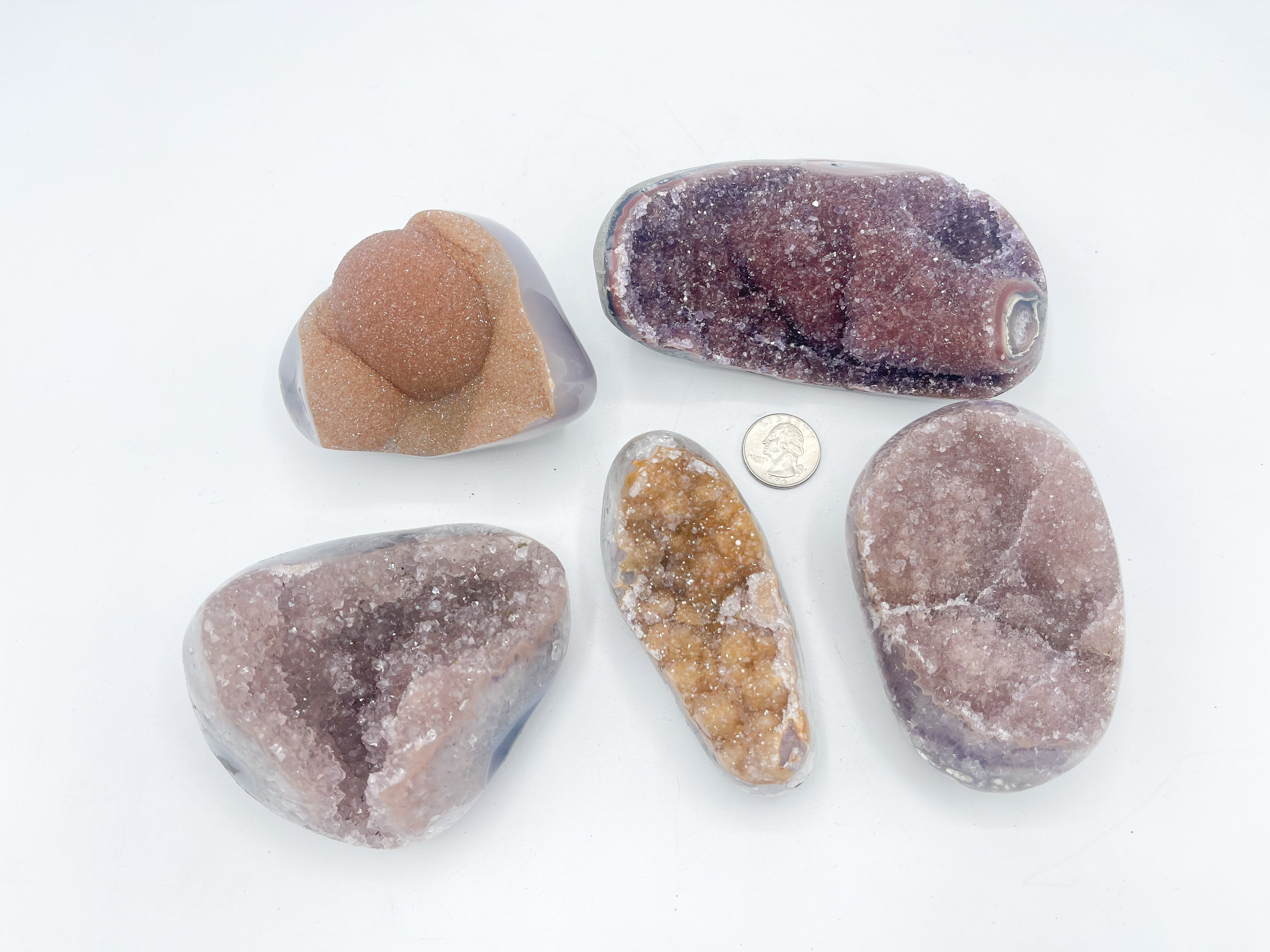 Quartz Crystal Geode | Wholesale | 2kg (4.4lb) Bulk Lot - B