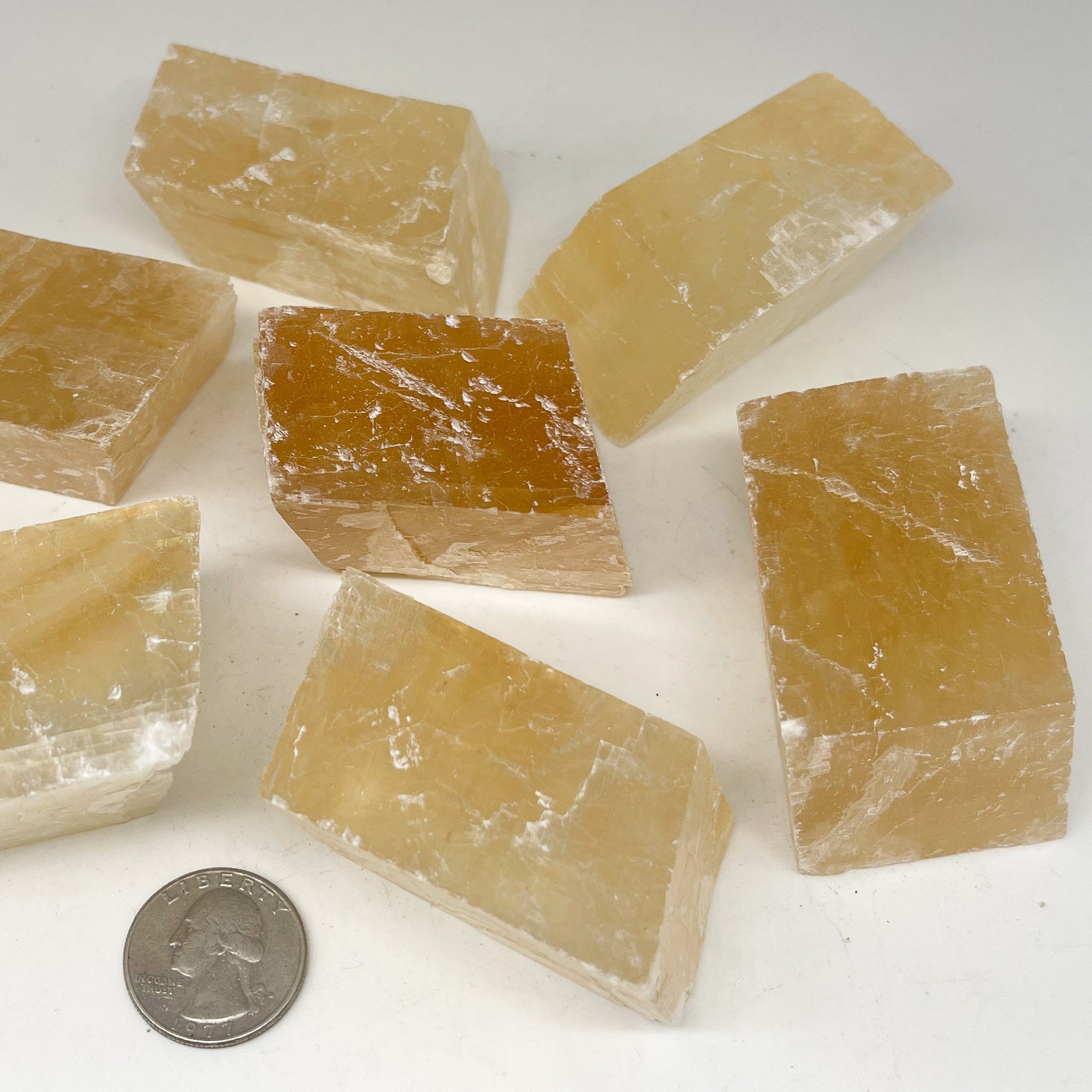 Honey Calcite Cubes | Wholesale