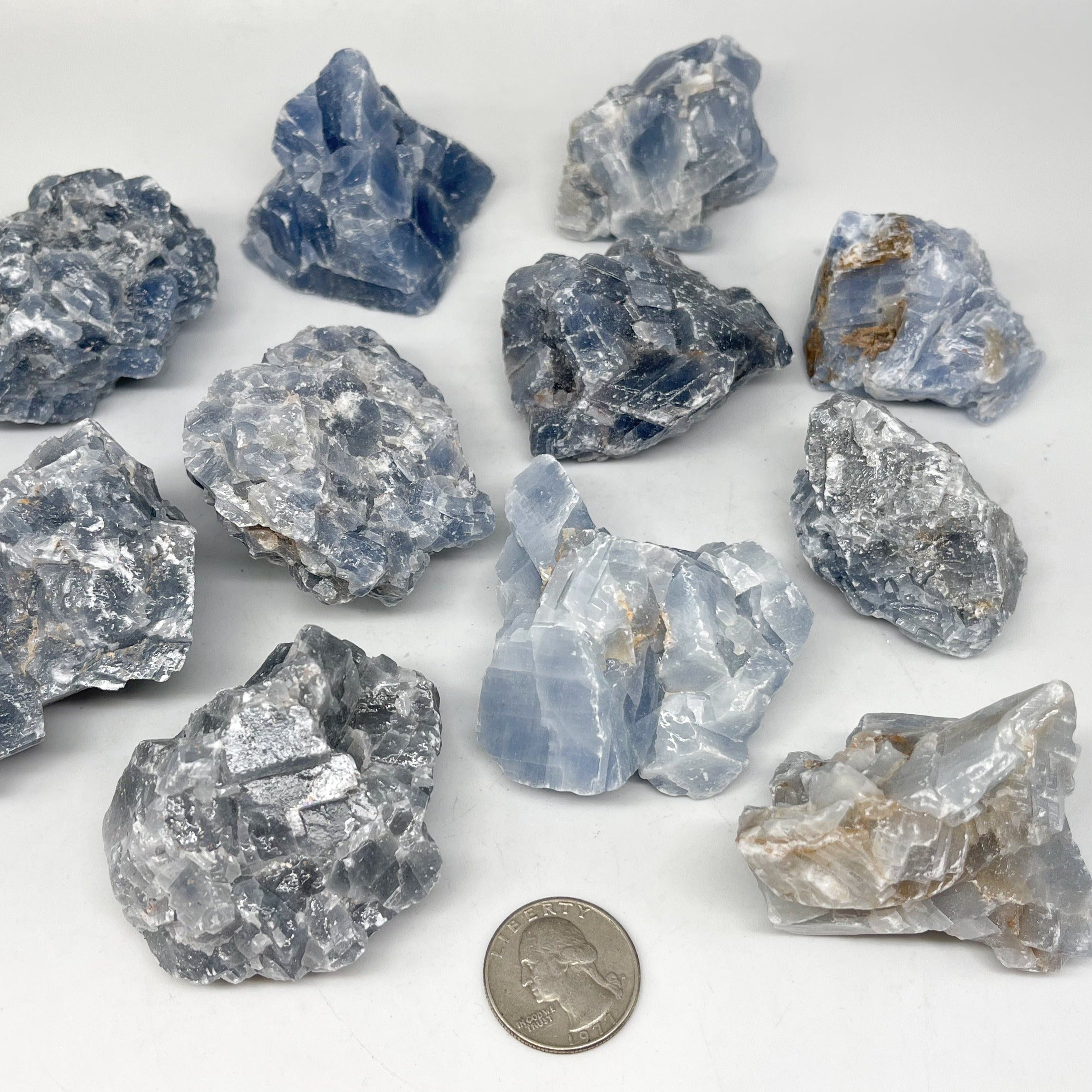 Blue Calcite Crystal - Raw | Wholesale