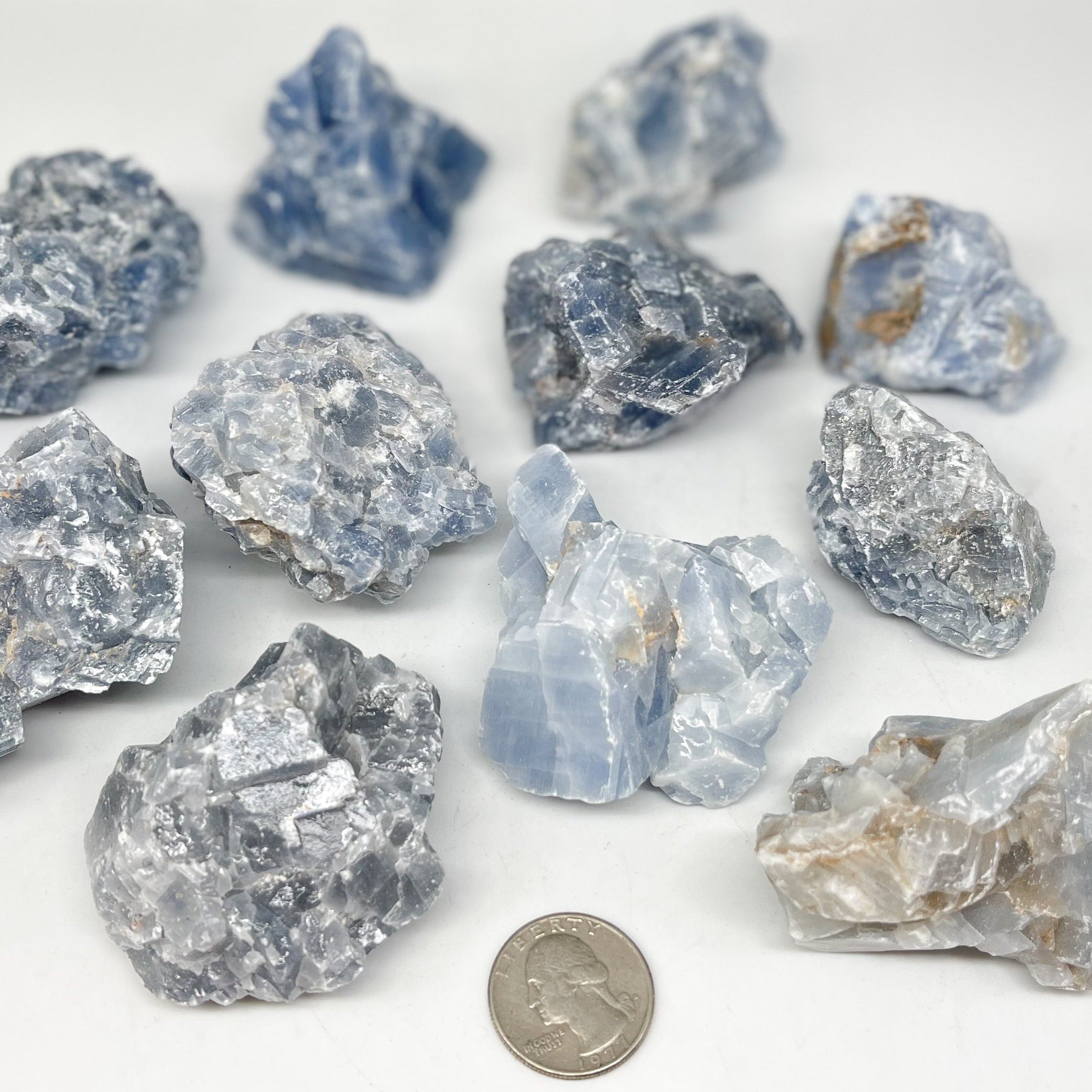 Blue Calcite Crystal - Raw | Wholesale