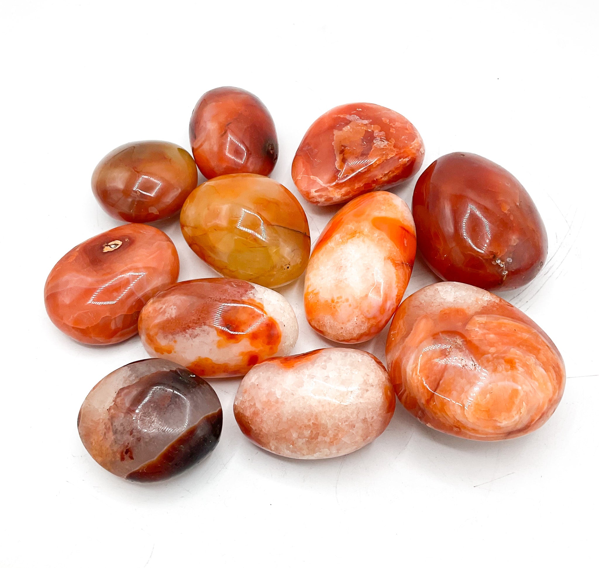 Carnelian Palm Stones | Wholesale