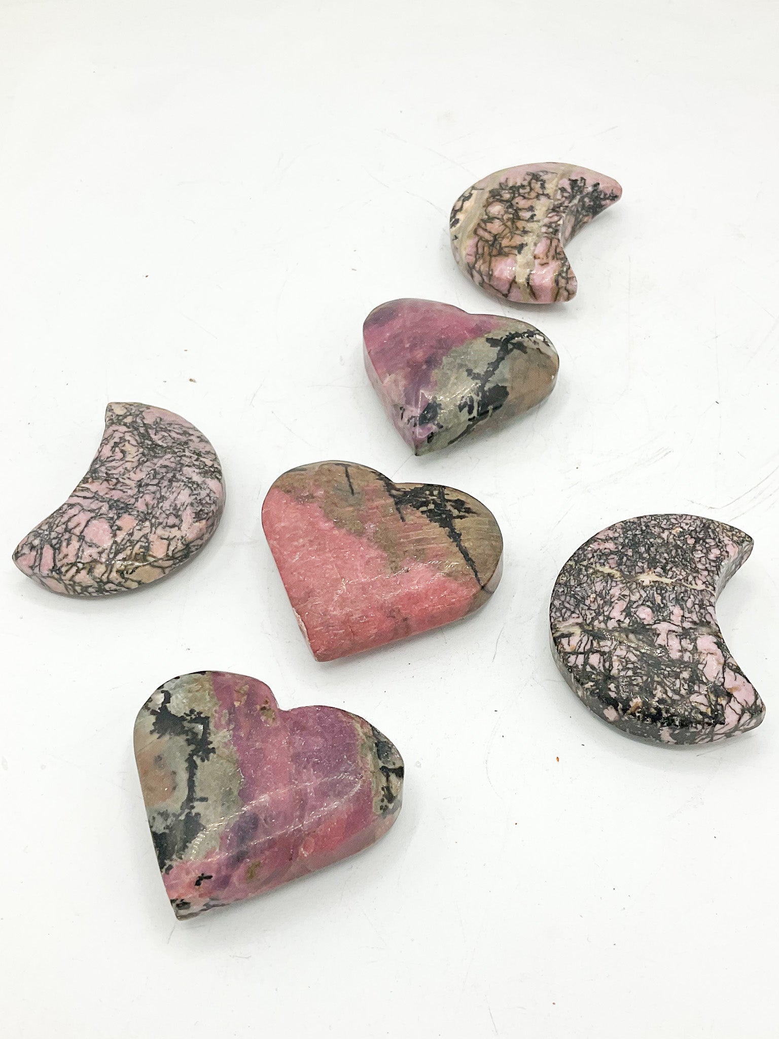 Rhodonite Carving Shape crystals