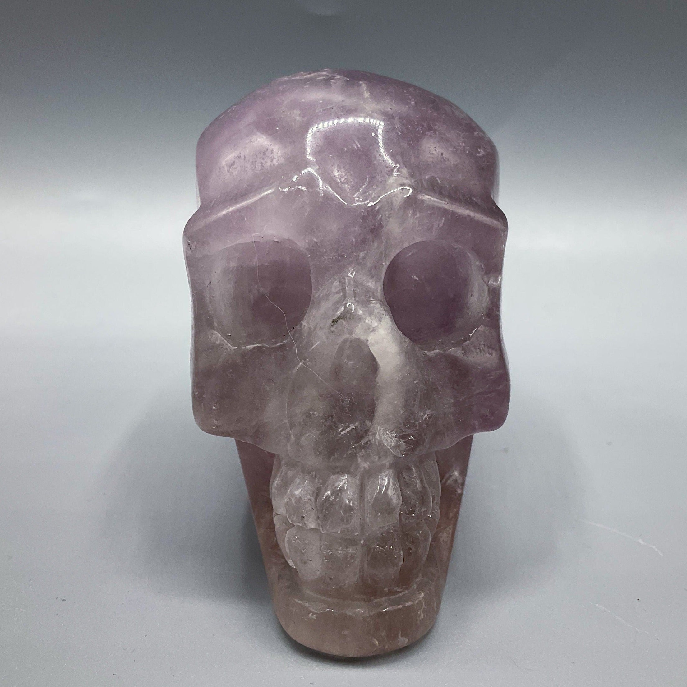 Amethyst Skull | Hand Carved | 2 x 2.75 x 3inch