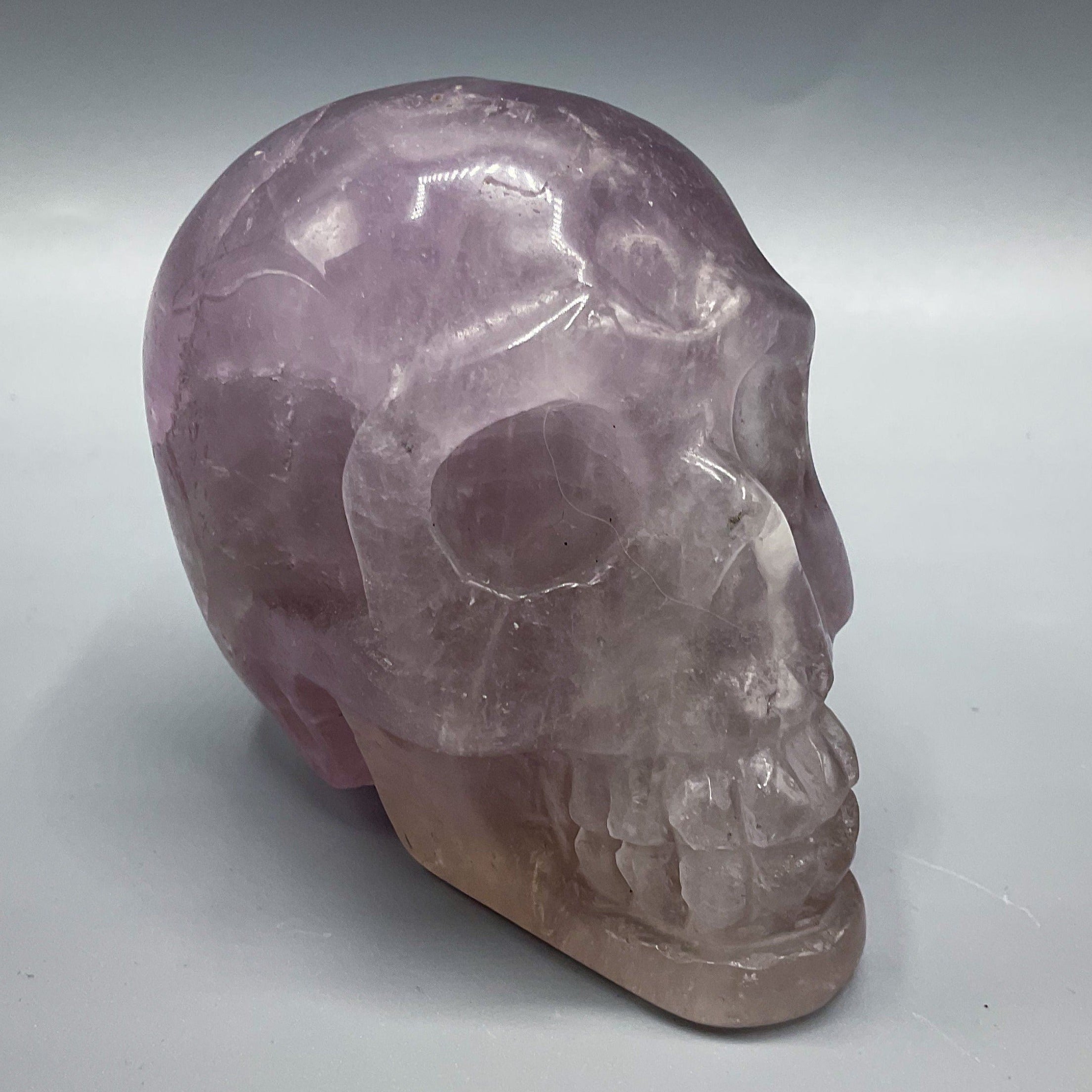 Amethyst Skull | Hand Carved | 2 x 2.75 x 3inch