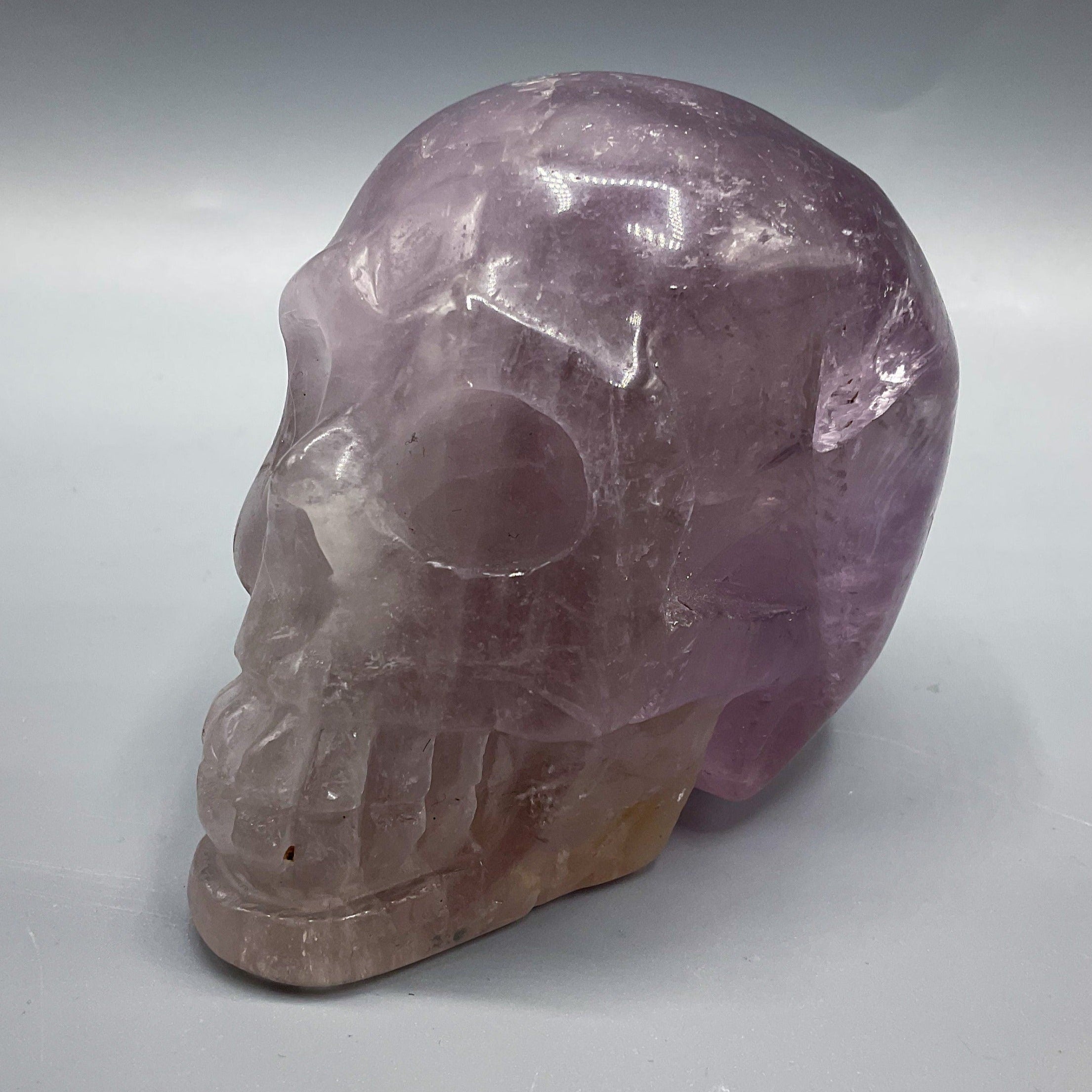 Amethyst Skull | Hand Carved | 2 x 2.75 x 3inch