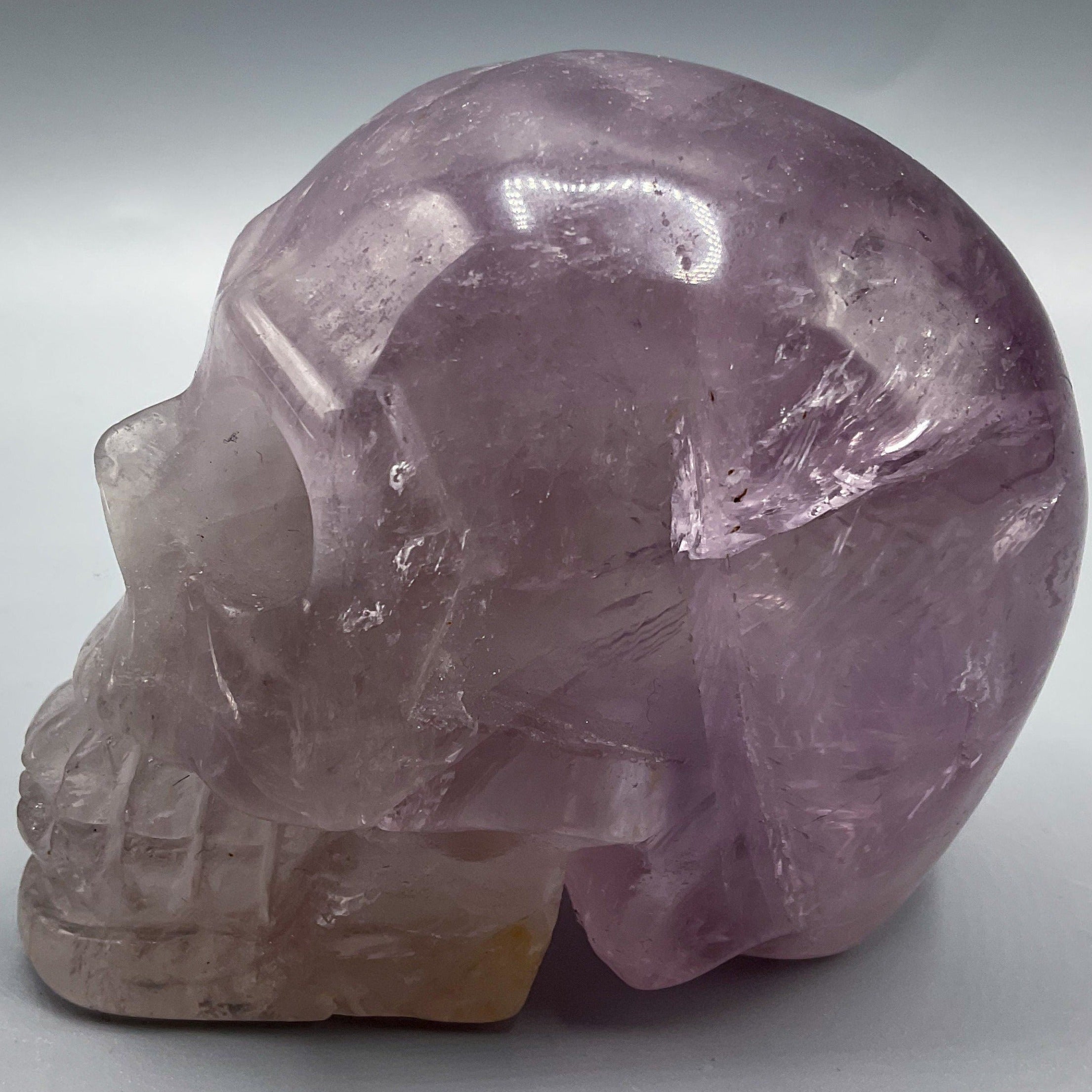 Amethyst Skull | Hand Carved | 2 x 2.75 x 3inch