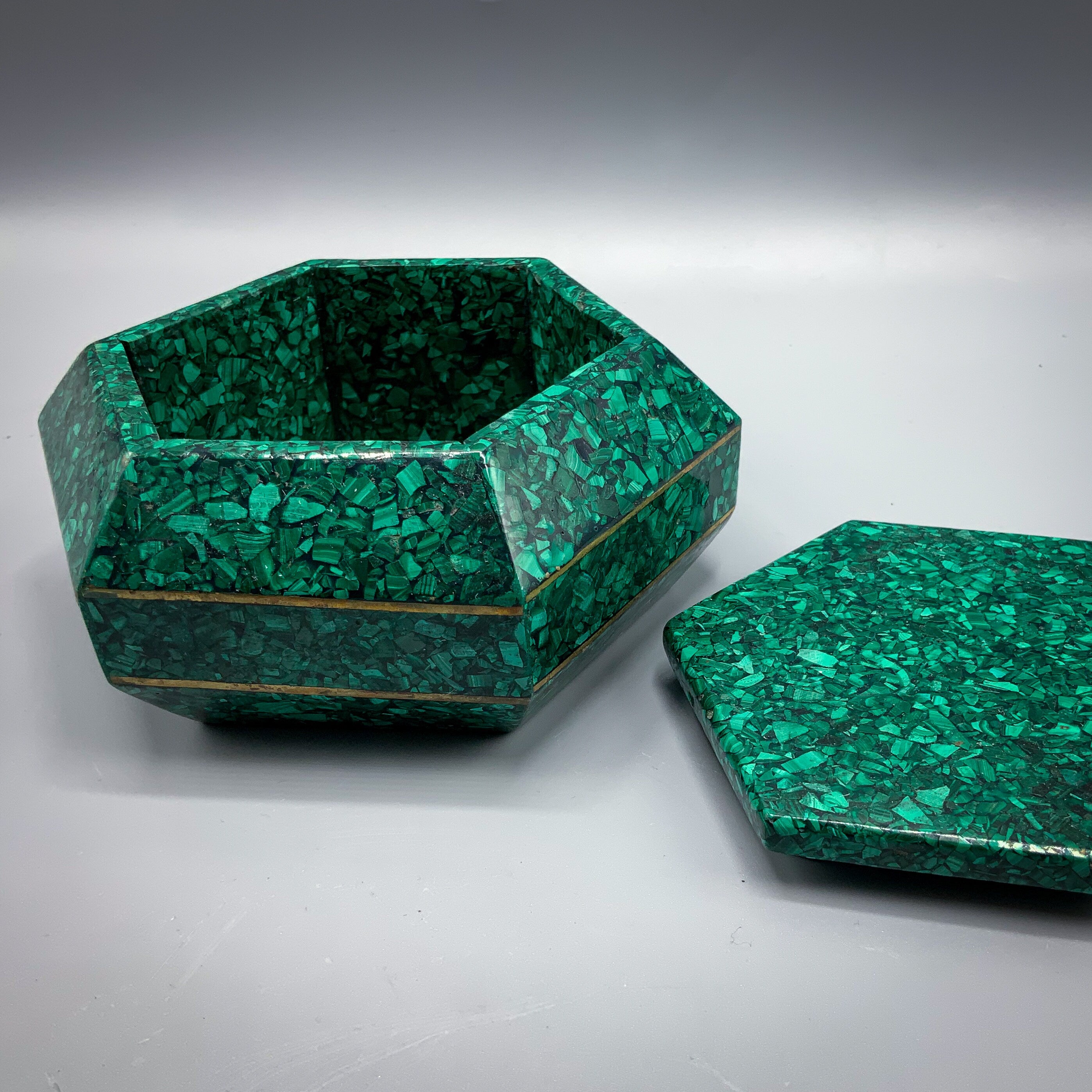 Malachite Stone Box | Home Decor