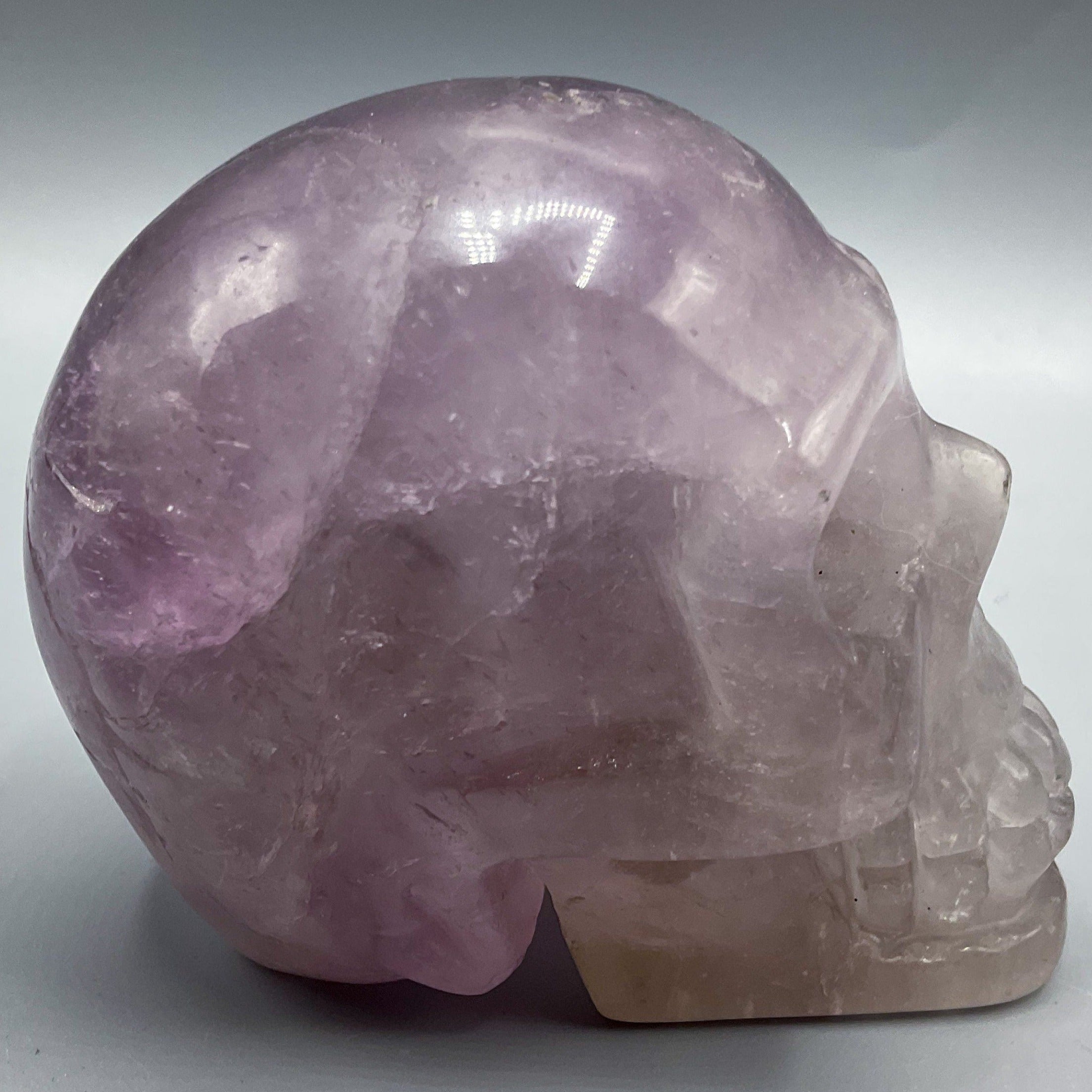 Amethyst Skull | Hand Carved | 2 x 2.75 x 3inch