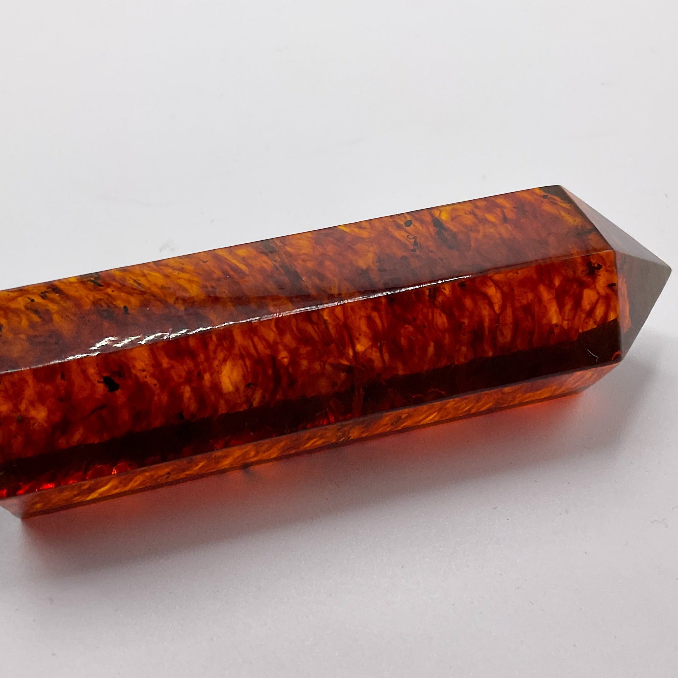 Baltic Amber Pressed Point Tower | 3.5inch | Wholesale